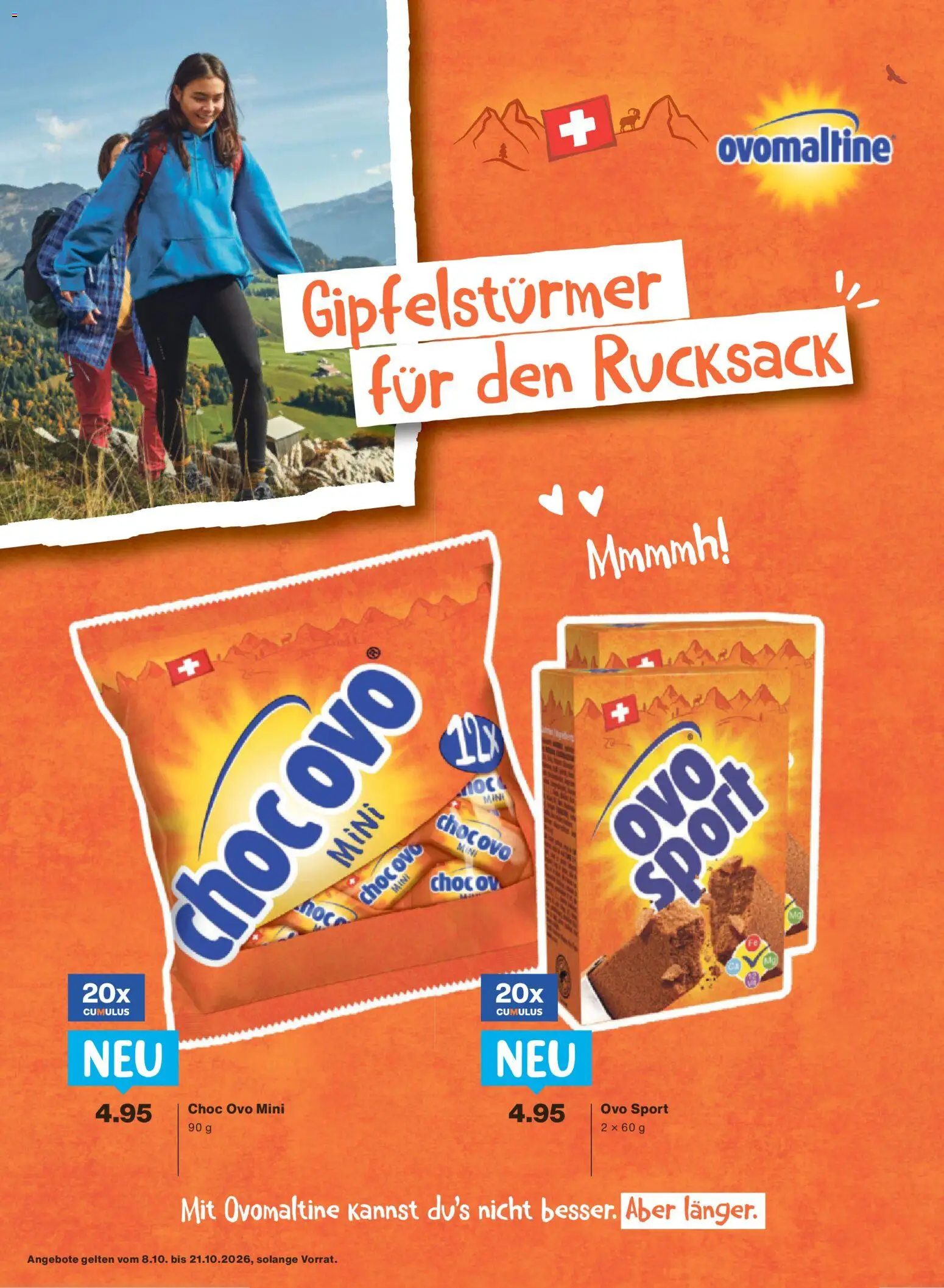 Migros aktionen Magazin – gültig ab 07.10.2026 | Seite: 34 | Produkte: Rucksack