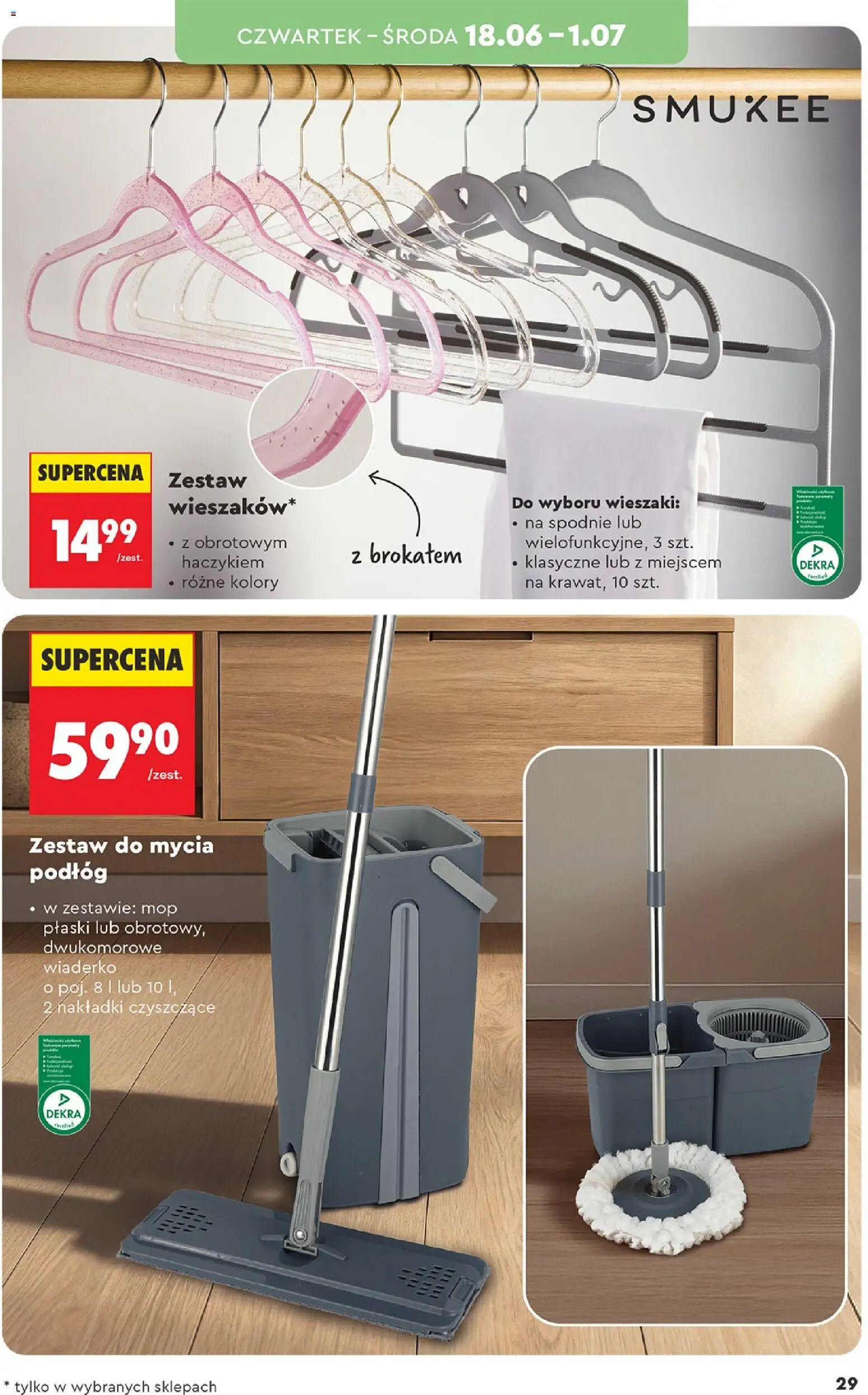 Biedronka Polsko leták - Hity i inspiracje od 13.06.2026 | Strana: 31 | Produkty: Mop