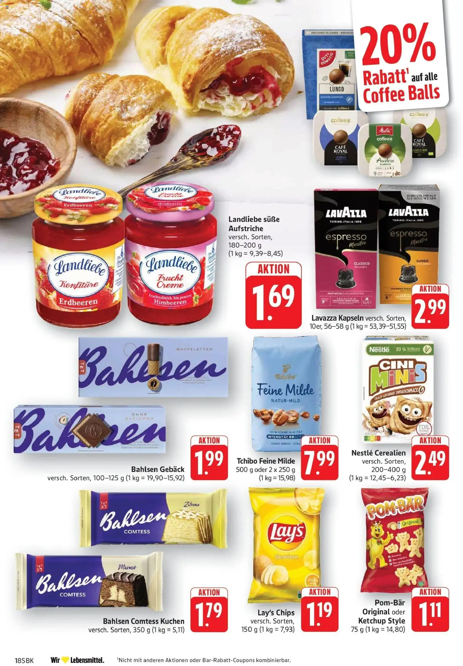 Edeka prospekt Pirmasens	 – gültig ab 04.05.2026 | Seite: 20 | Produkte: Himbeeren, Kuchen, Erdbeeren, Chips