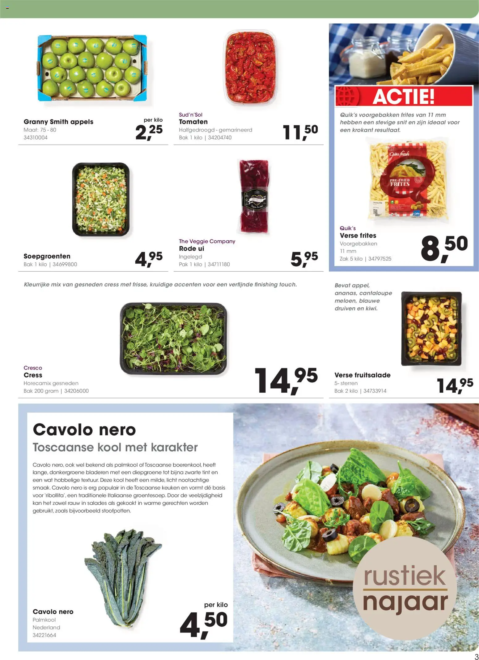 {H1} | Pagina: 3 | Producten: Appels, Tomaten, Salades, Druiven