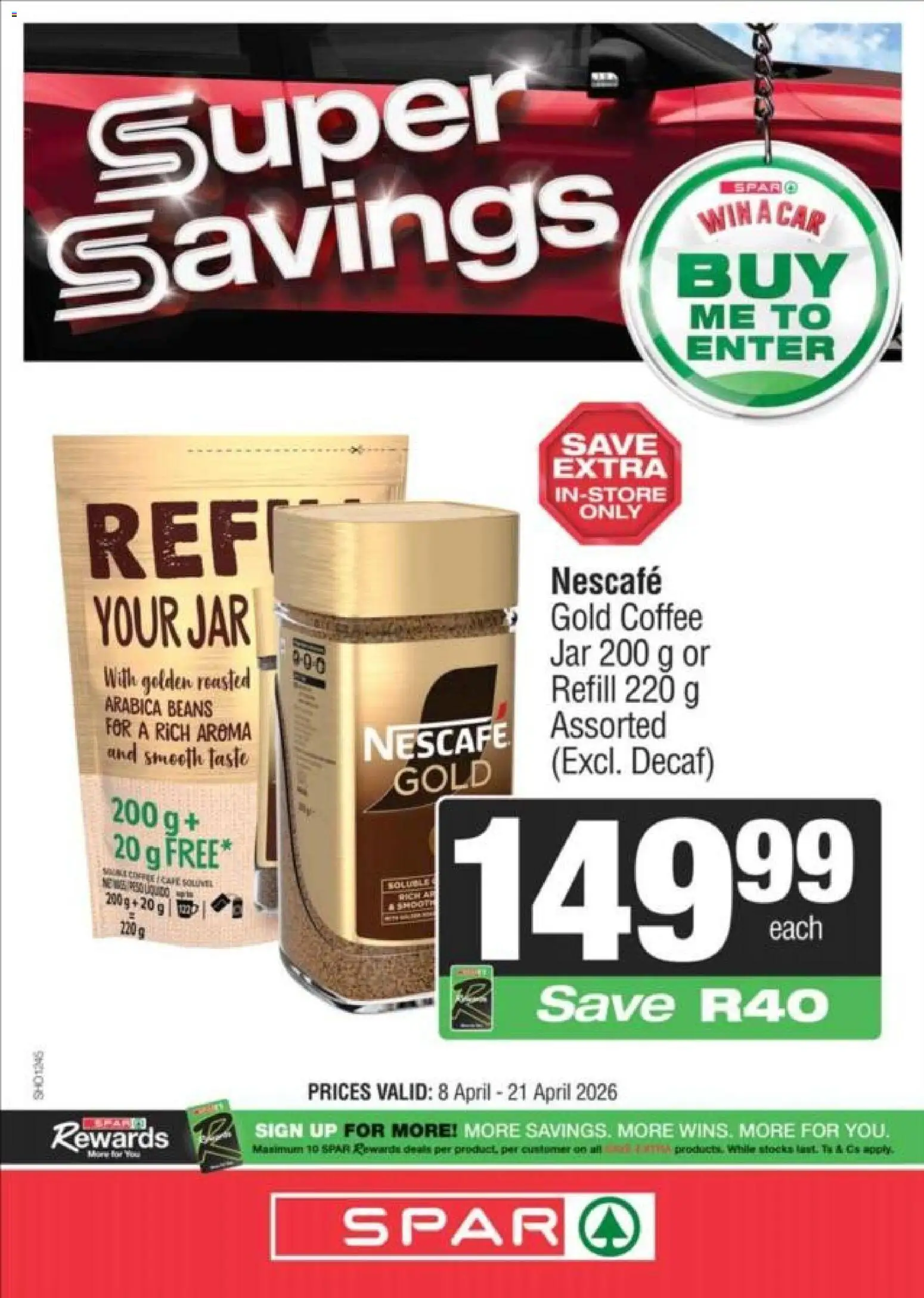 New KWIKSPAR catalogue – valid from 08/04/2026 | Page: 7 | Products: Beans, Coffee
