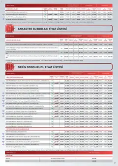01.06.2026 tarihinden itibaren geçerli olan Arçelik kataloğu önizlemesi | Sayfa: 37 | Ürünler: Buzdolabı, Dondurucu