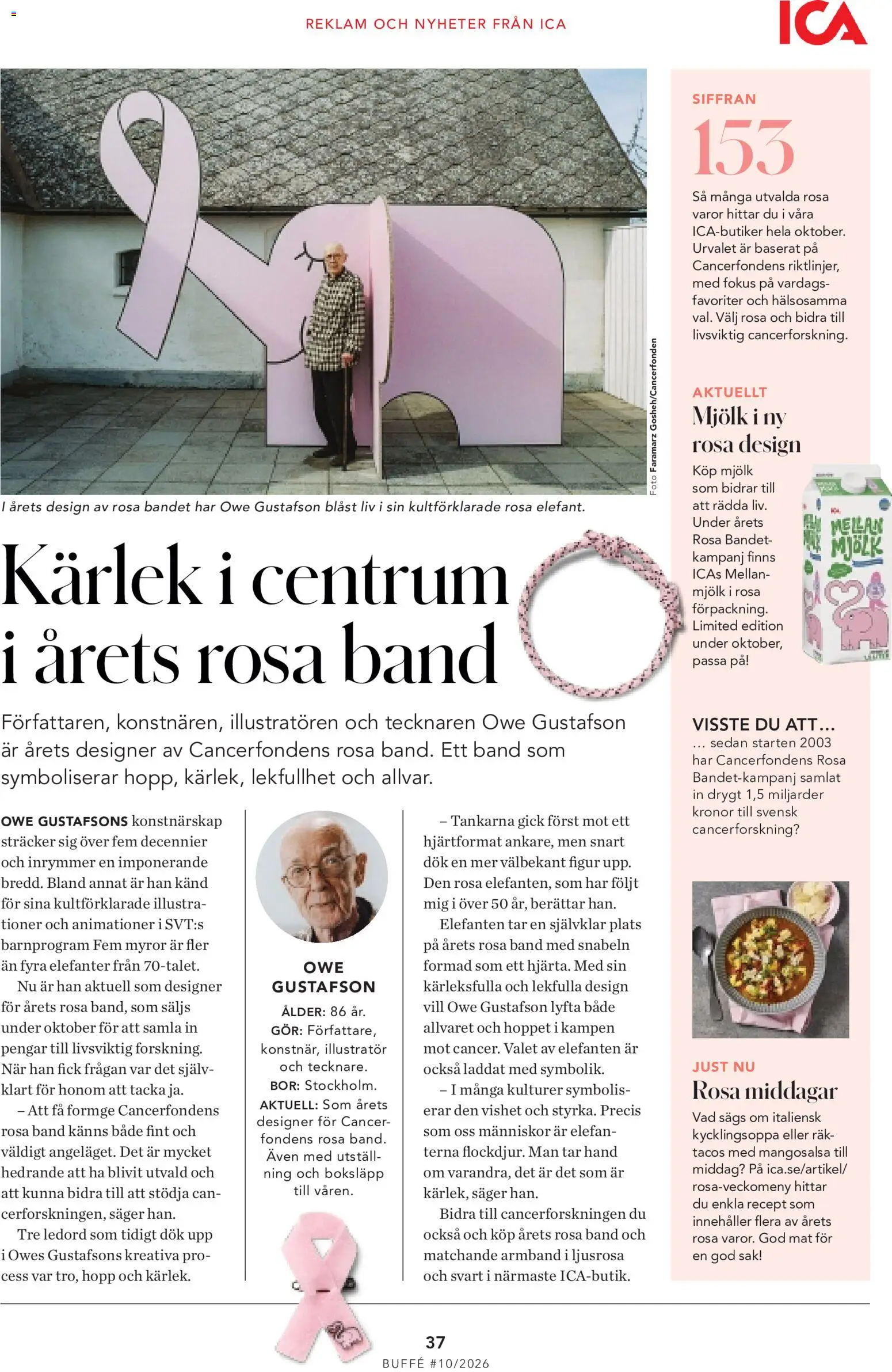 ICA Maxi reklamblad aktuell från 01/10/2026 | Sida: 37 | Produkter: Armband, Mjölk, Nyheter