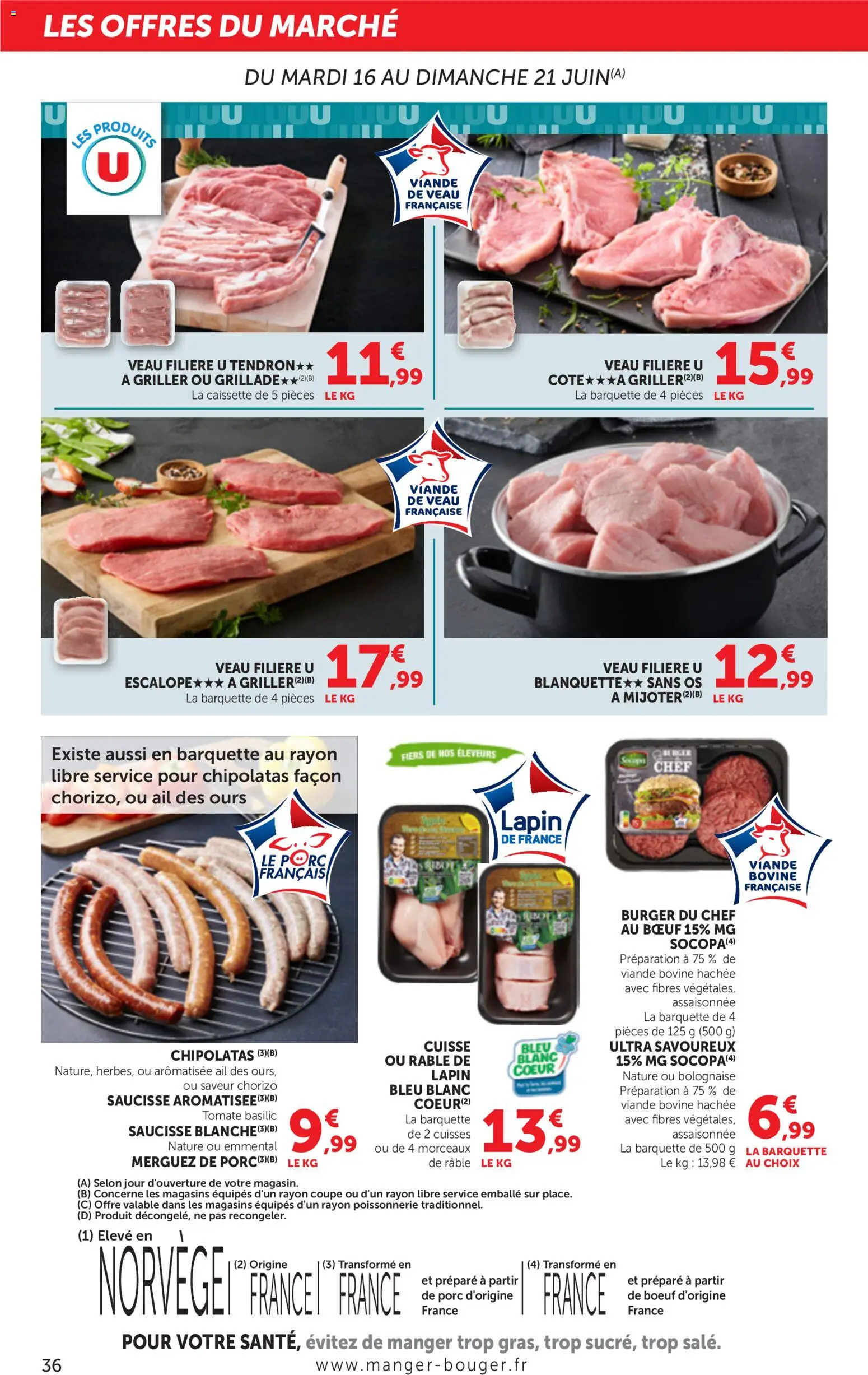 {H1} | Page: 36 | Produits: Chorizo, Emmental, Merguez, Saucisse
