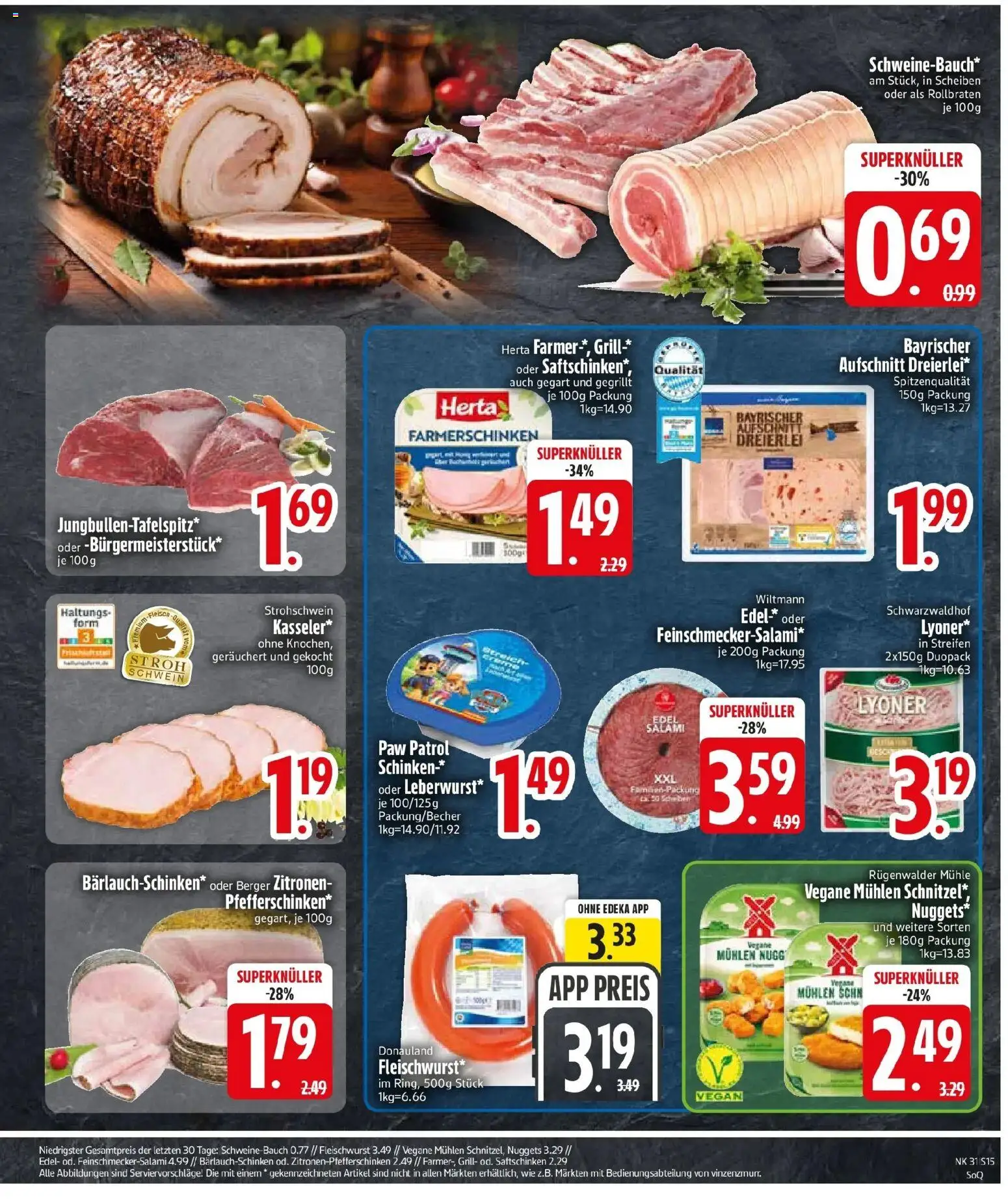 Edeka prospekt Stockdorf – gültig ab 27.07.2026 | Seite: 17 | Produkte: Grill, Mühle, Salami, Schinken