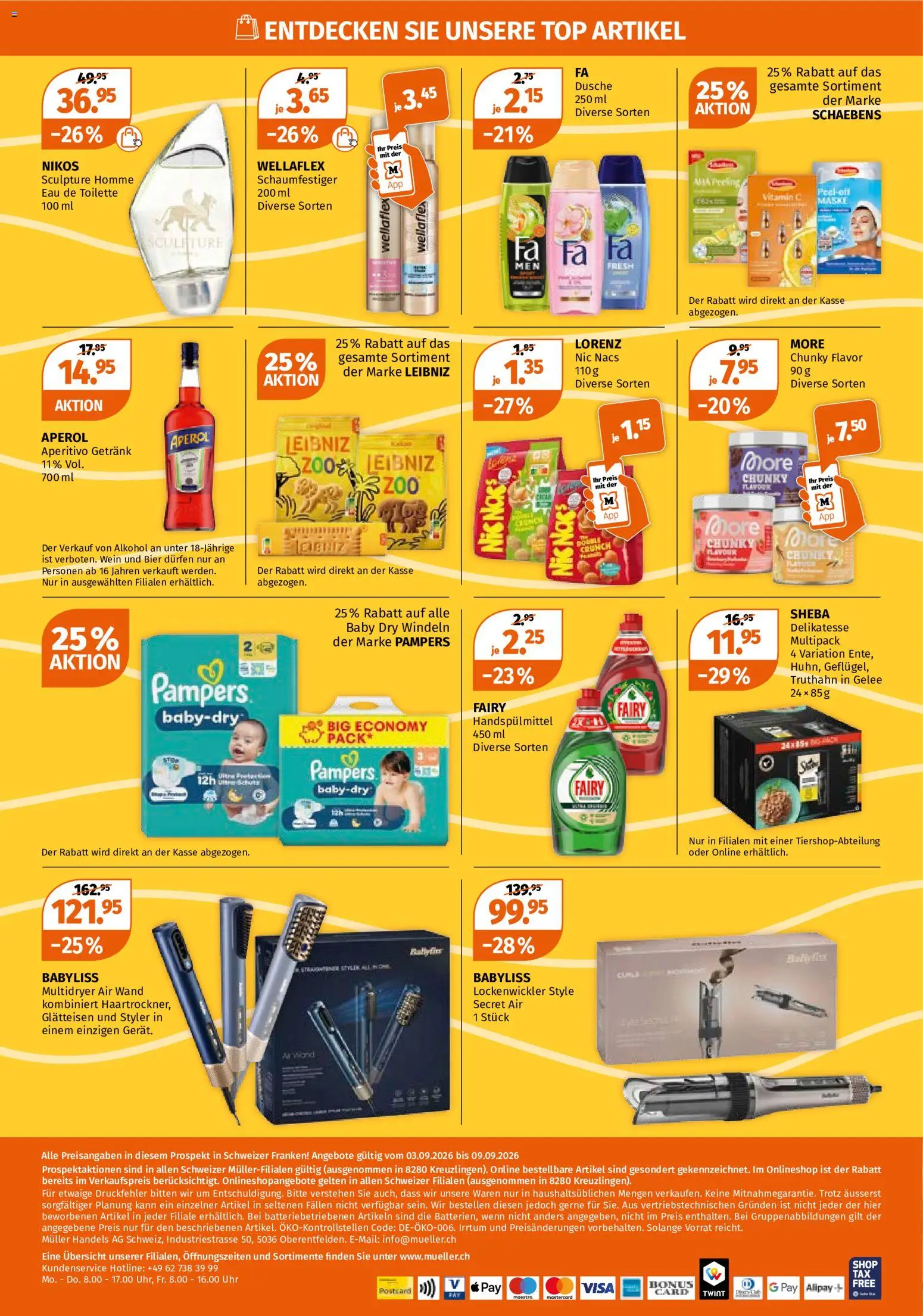 Müller aktionen – gültig ab 03.09.2026 | Seite: 12 | Produkte: Toilette, Eau de toilette, Maske, Top