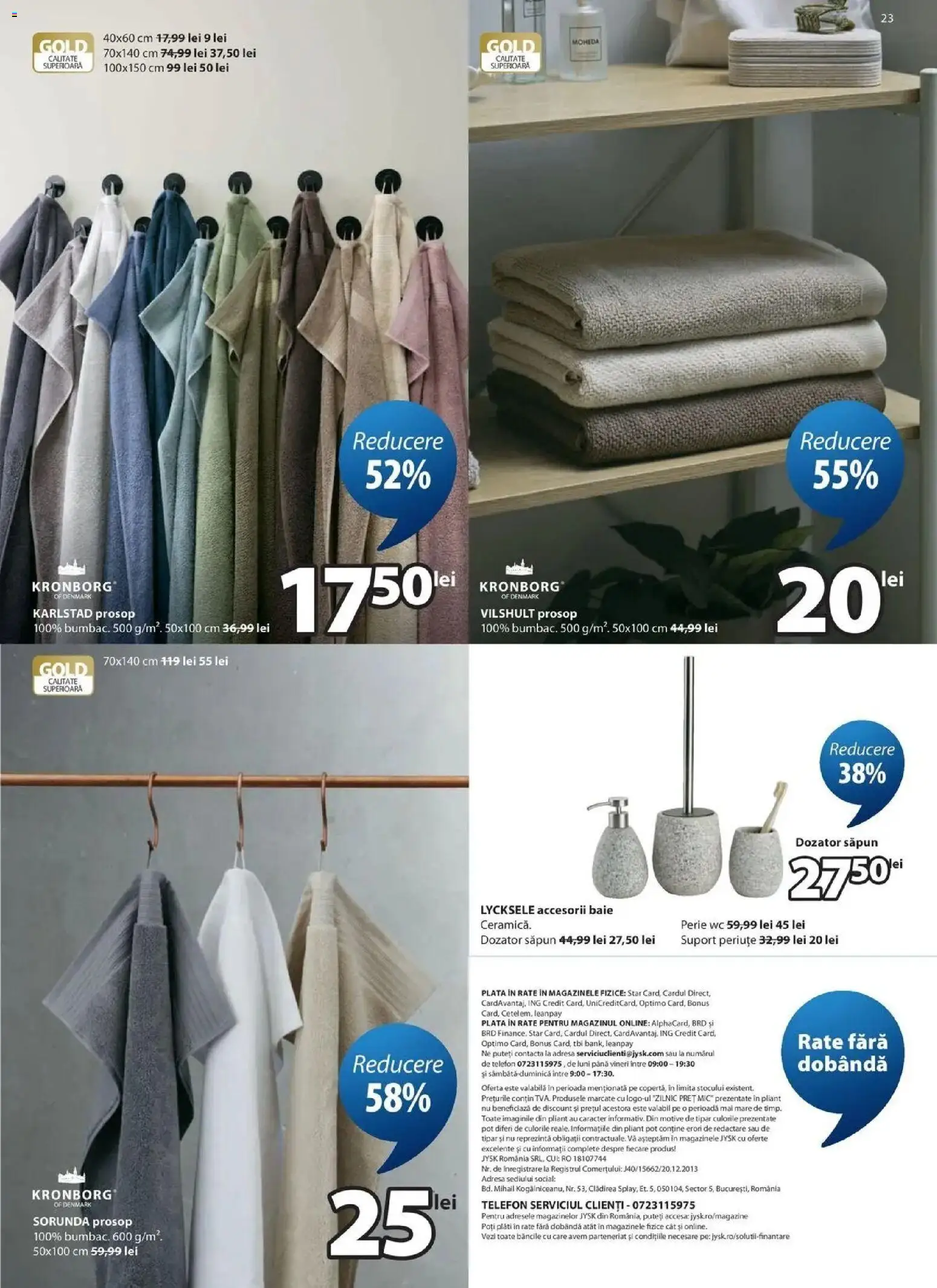 JYSK Catalog - Oferta 25.08.2026 - 23.09.2026 | Pagină: 23 | Produse: Telefon, Perie, Săpun, Suport
