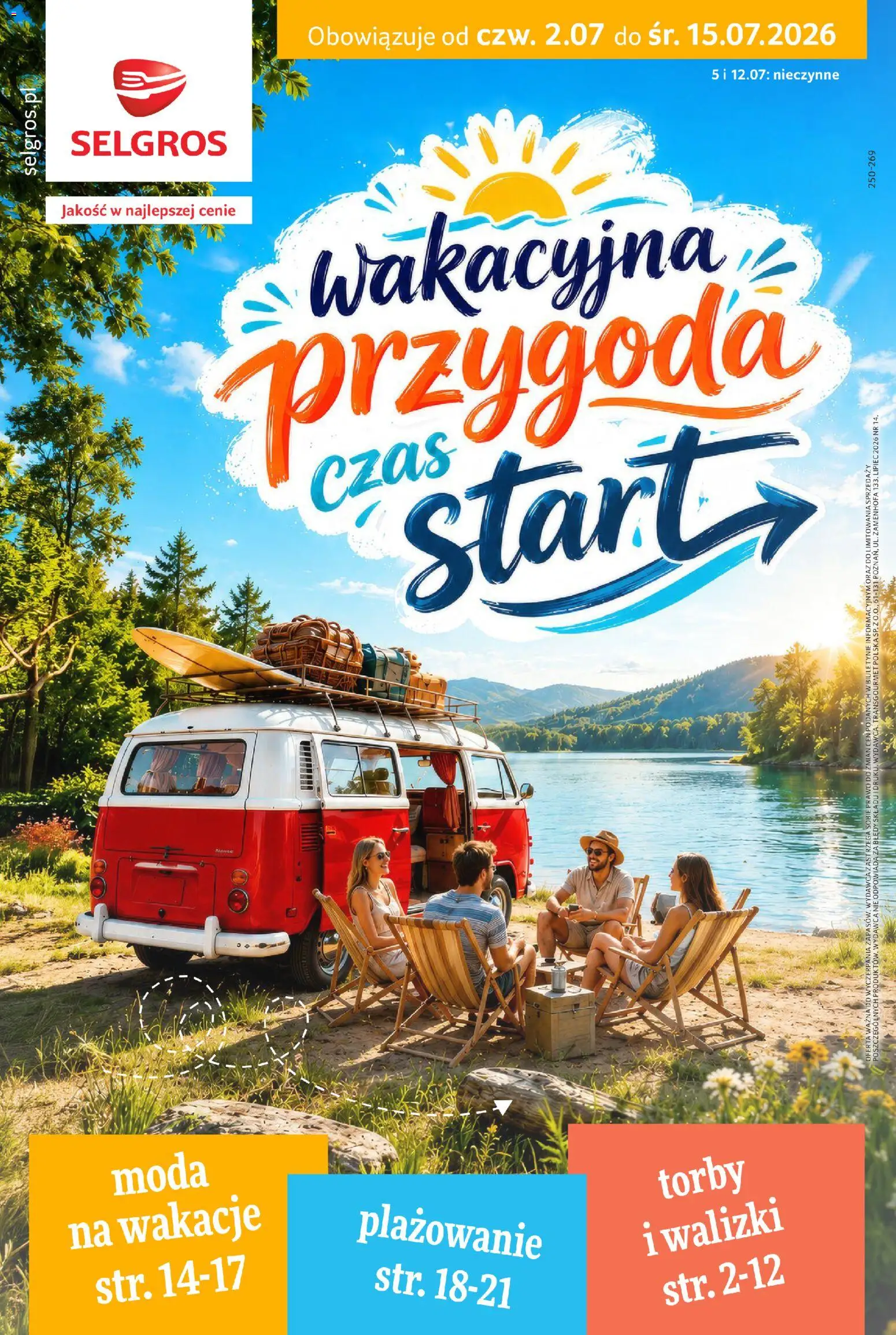 Selgros cash&carry gazetka - Urlop od 02.07.2026 | Strona: 1 | Produkty: Walizki