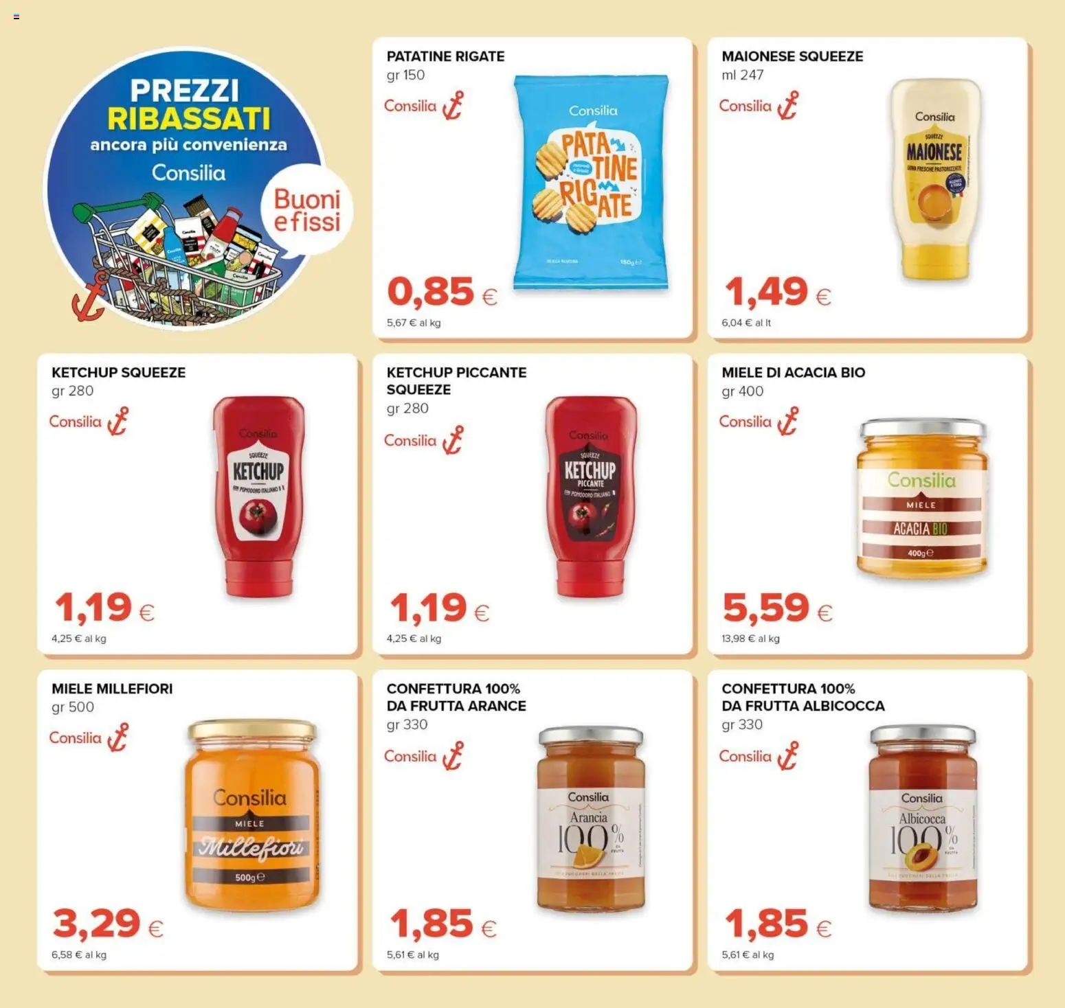 Volantino Tigre del 21/08/2026 | Pagina: 24 | Prodotti: Uova, Frutta, Maionese, Pomodoro