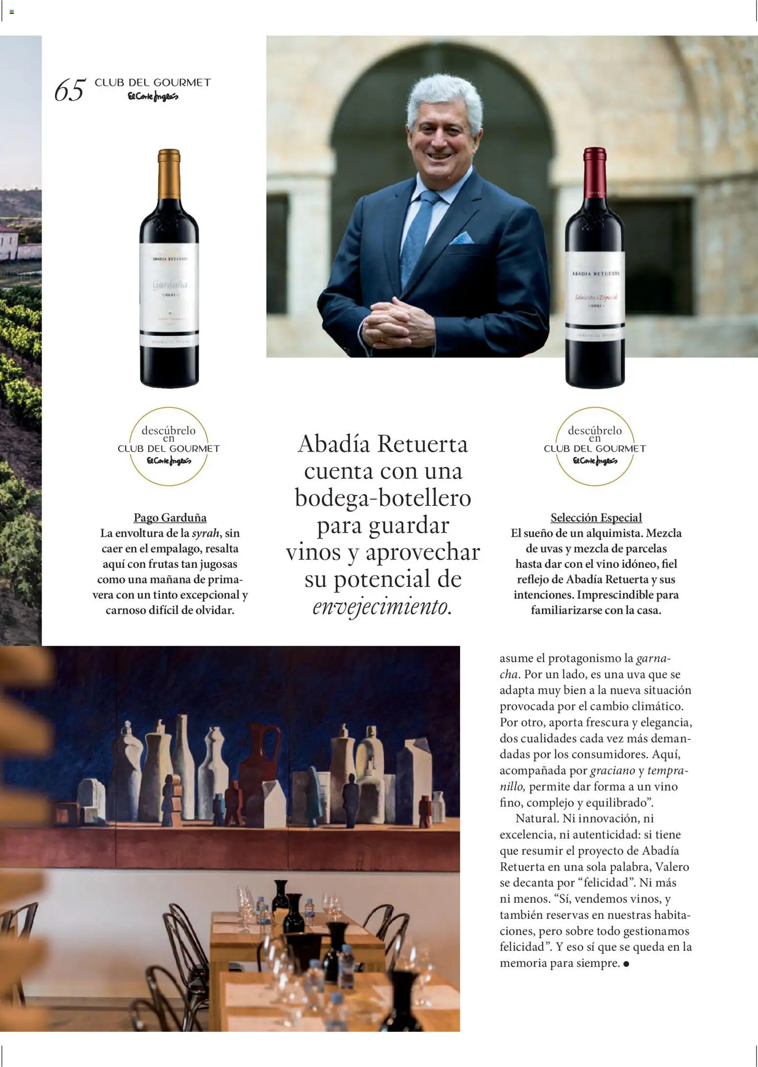 El Corte Inglés ofertas │ válido desde el 01.04.2026 | Página: 65 | Productos: Τζίντζερ, Vino