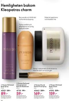 Oriflame erbjudanden 08/26 - Förhandsvisning av reklamblad från butik Oriflame aktuell från 03.06.2026 | Sida: 44 | Produkter: Doft, Deodorant, Antiperspirant