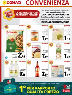 Anteprima del volantino MARMELLATA ARANCE CONFETTURE EXTRA, CONAD MARMELLATA arance 330g/ CONFETTURE EXTRA ciliegie/albicocche/ fragole/ pesche 320g/ prugne 330g valido a partire dal 08/10/2026 | Pagina: 6 | Prodotti: Carta igienica, Patate, Olio, Olio extra vergine