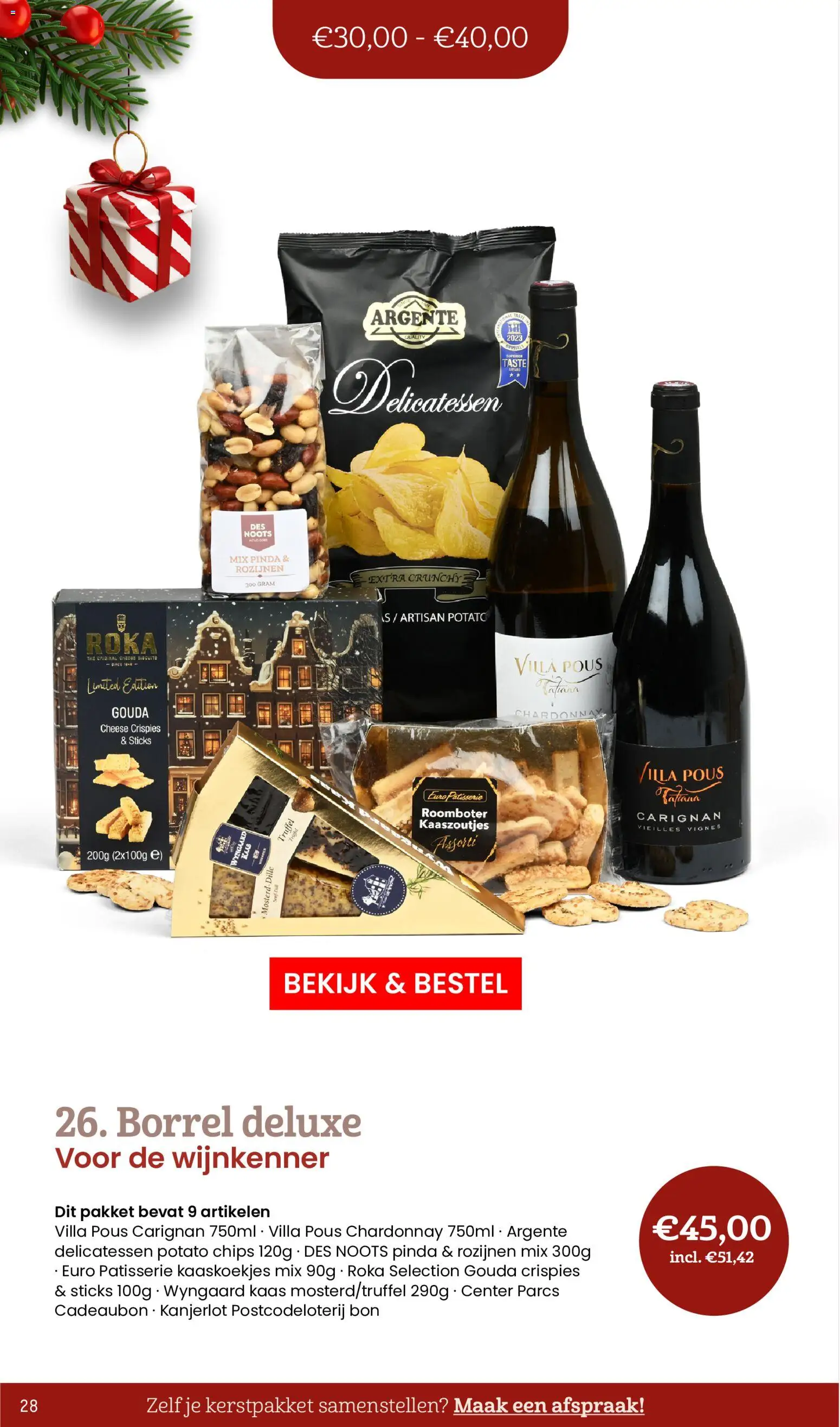 {H1} | Pagina: 28 | Producten: Kaas, Chips, Cadeaubon, Roomboter