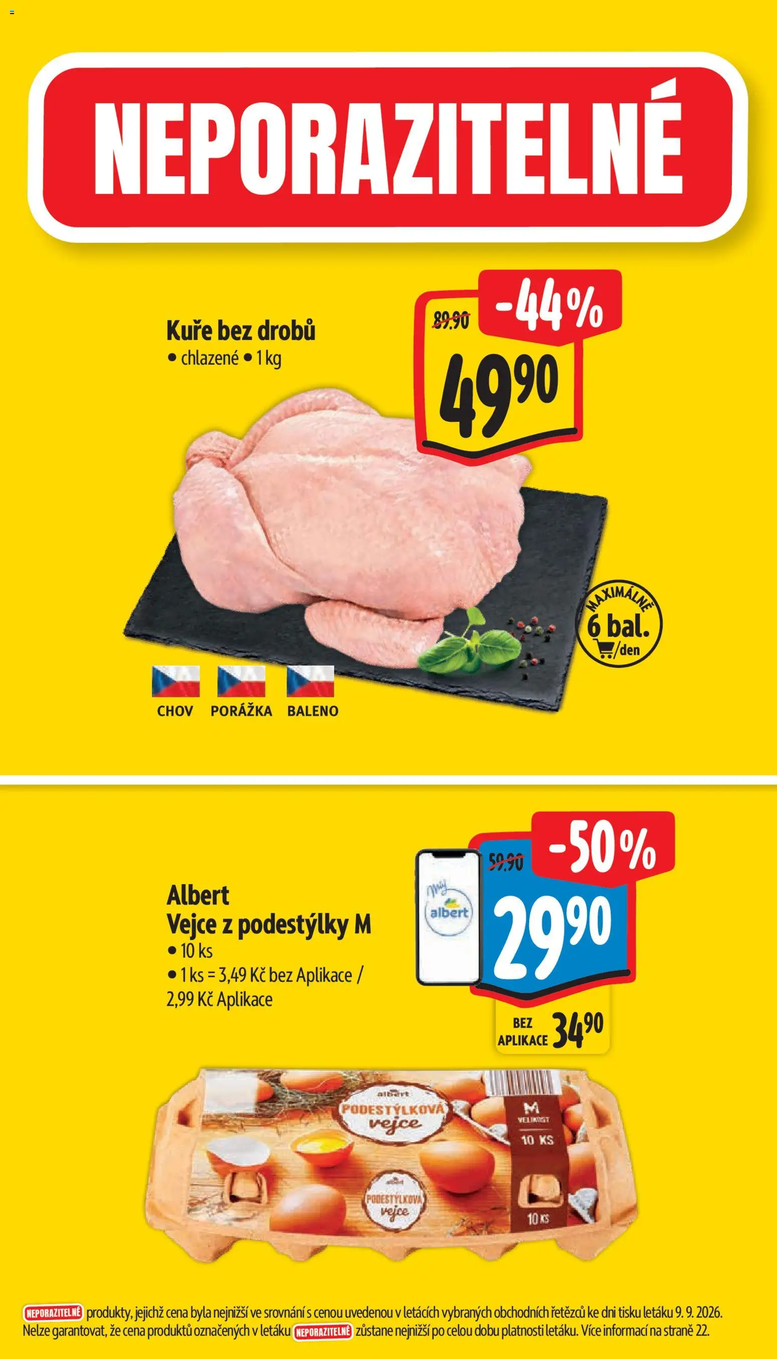 Albert leták - Hypermarket od 16.09.2026 | Strana: 2