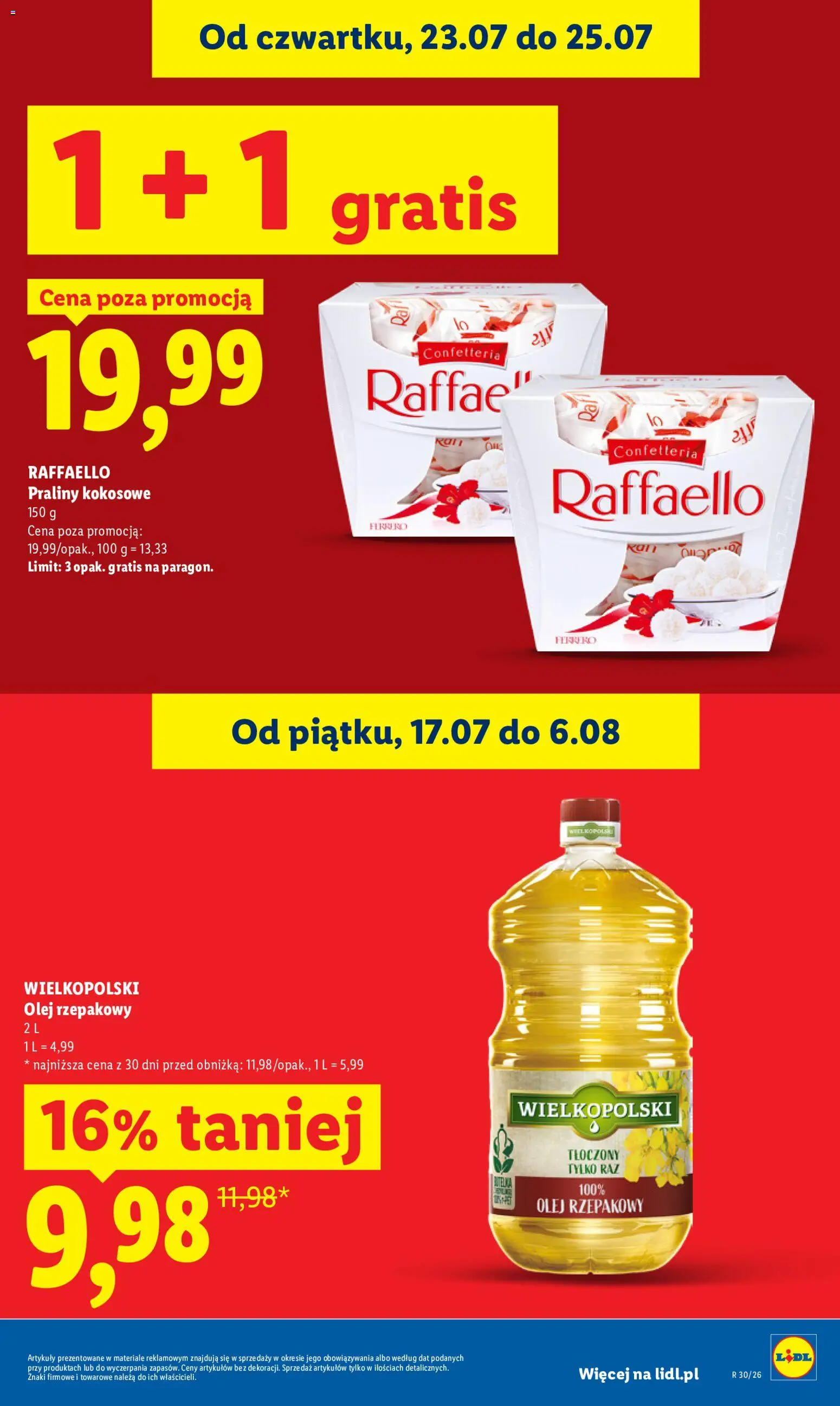 Lidl Polsko leták od 23.07.2026 | Strana: 11 | Produkty: Olej
