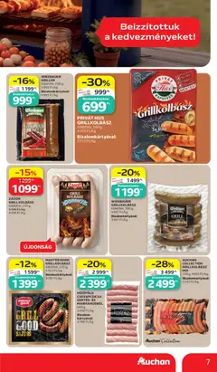 Auchan akciós újság - amely érvényes a következő dátumtól: 11.06.2026 | Oldal: 7