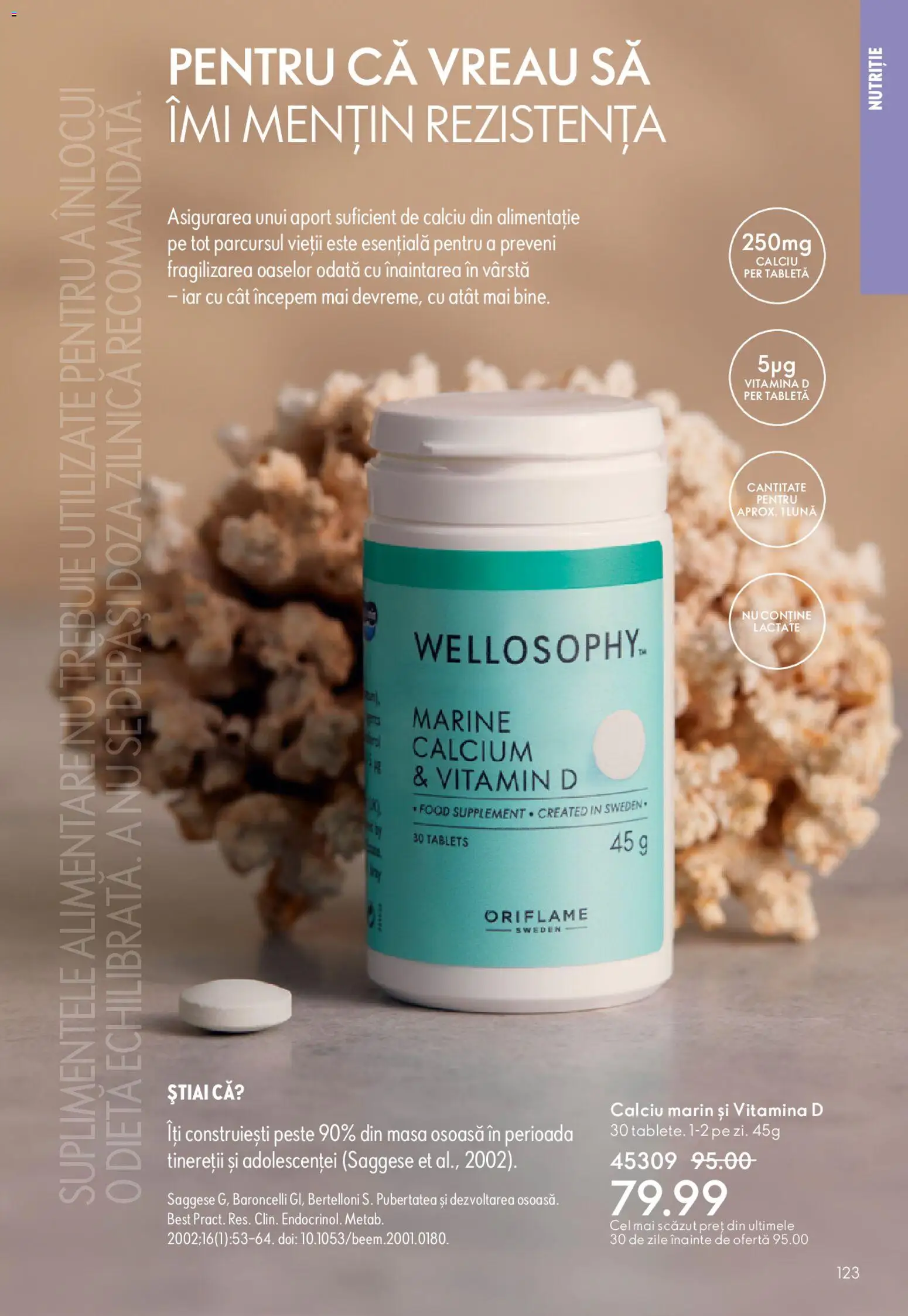 Noul catalog Oriflame – valabil de la 06.05.2026 | Pagină: 123 | Produse: Tabletă, Masă, Pește