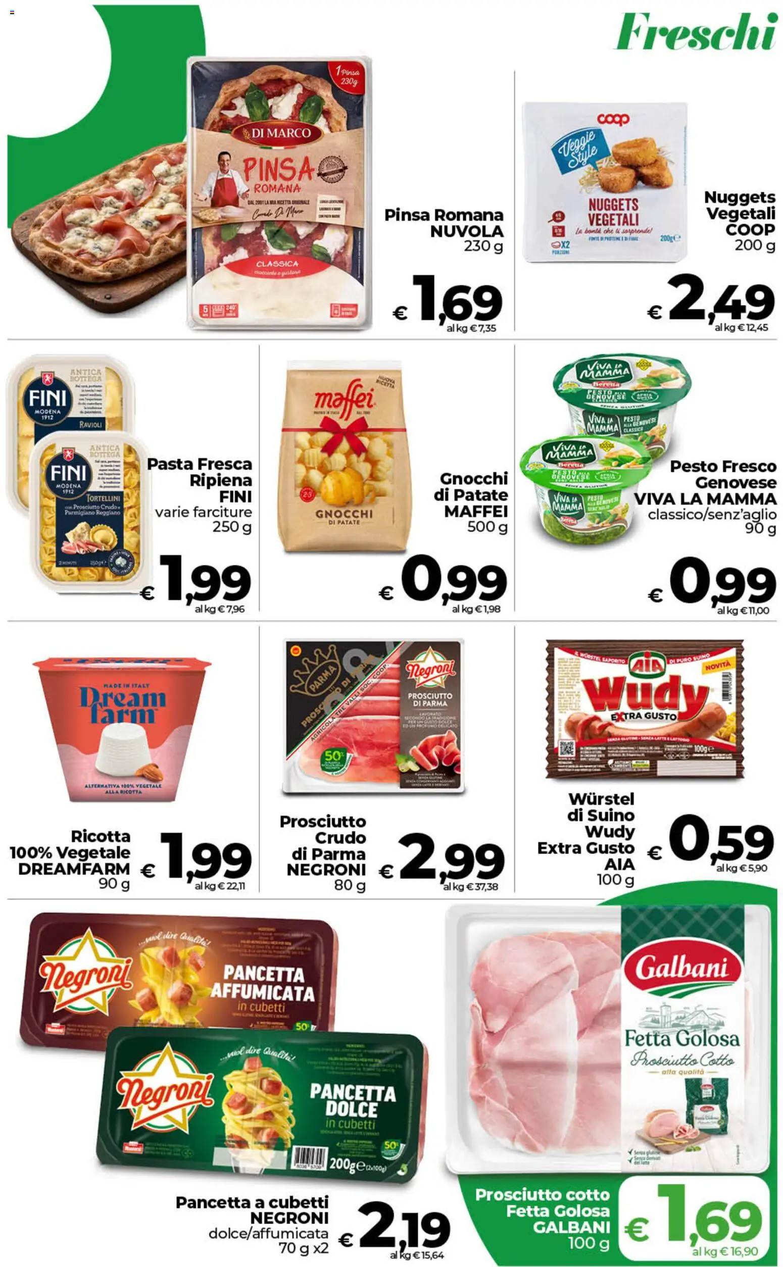 Volantino COOP del 09.06.2026 | Pagina: 7 | Prodotti: Ravioli, Ricotta, Parmigiano, Profumo