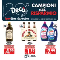 Anteprima del volantino Decò volantino iperStore, Superstore Sicilia valido a partire dal 01/09/2026