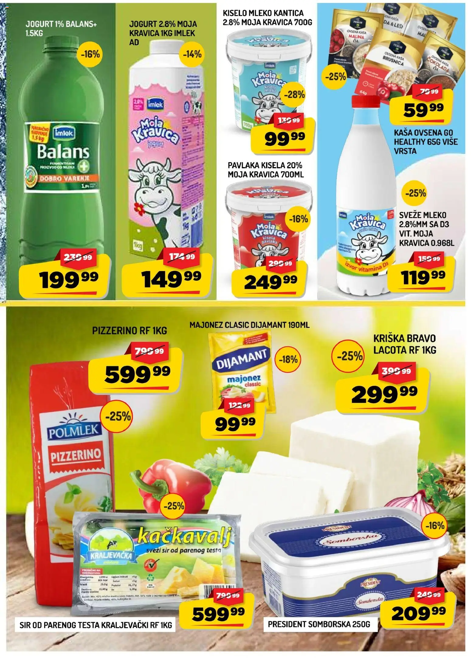 Aman katalog - važi od 04.09.2026 | Strana: 7 | Proizvode: Majonez, Kisela pavlaka, Kaša, Kiselo mleko