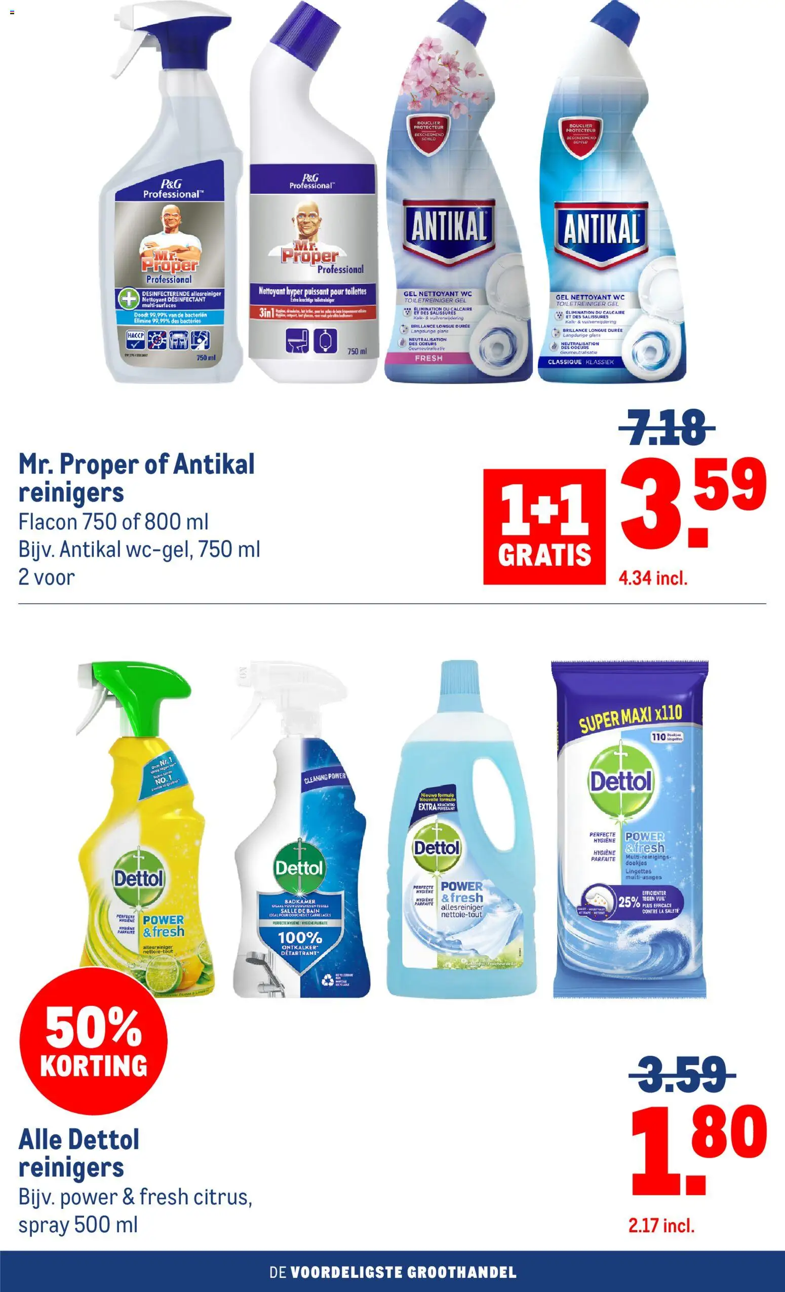 {H1} | Pagina: 48 | Producten: Allesreiniger, Wc, Ontkalker, Gel