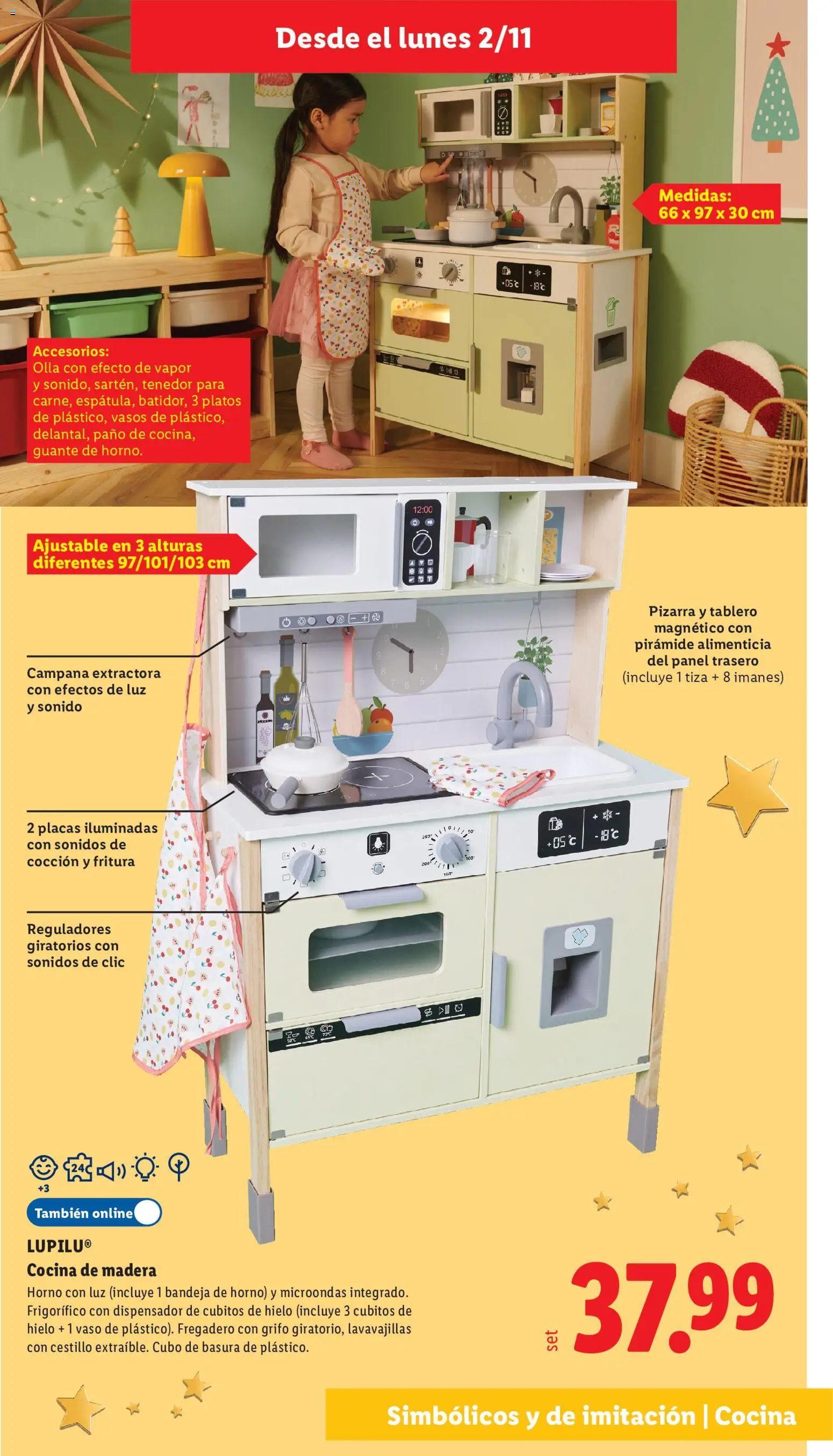 Lidl - Juguetes de imitación │ válido desde el 21/10/2026 | Página: 5 | Productos: Fregadero, Vasos, Lavavajillas, Bandeja