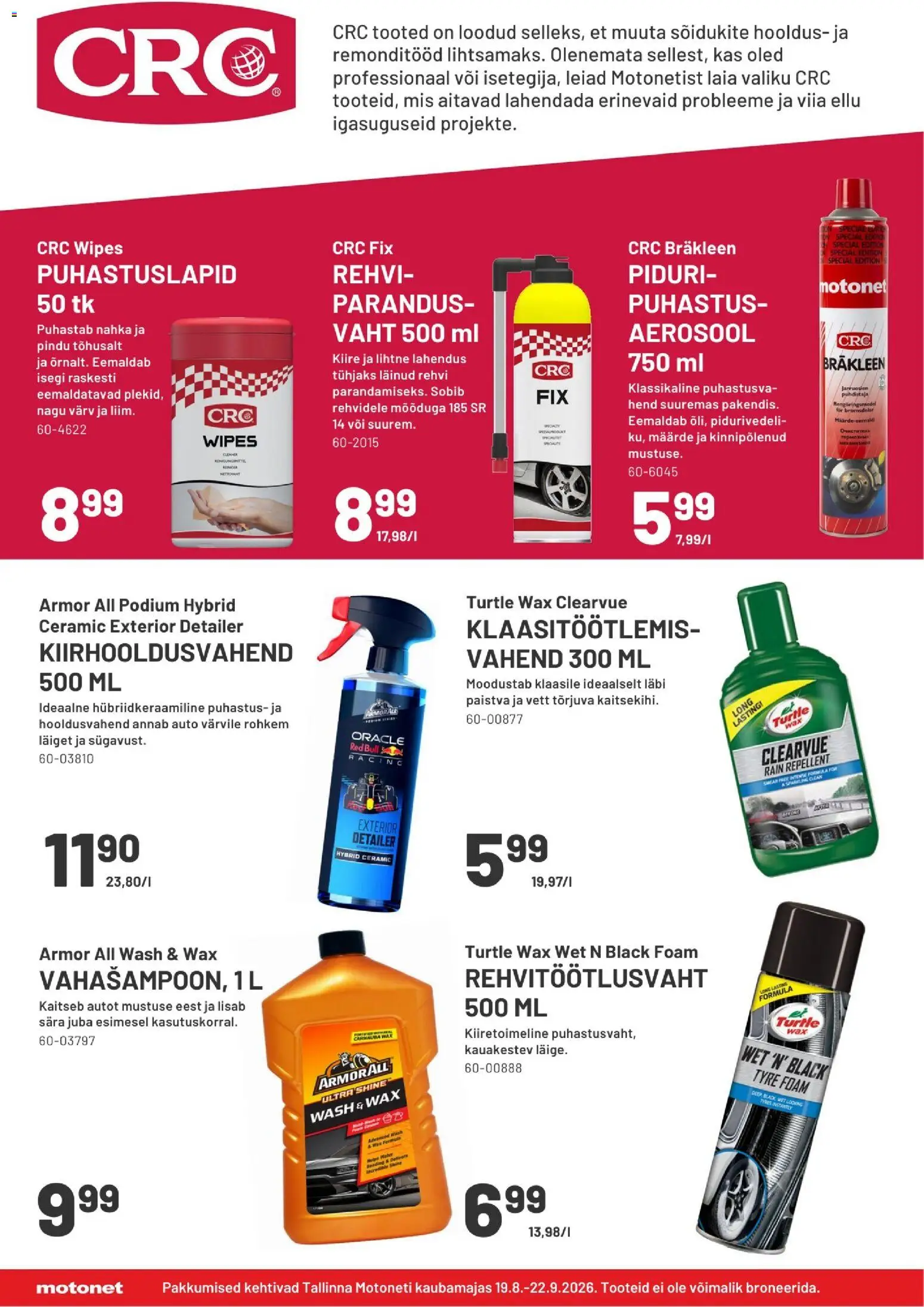 Motonet tarjoukset – voimassa 19/08/2026 alkaen | Sivu: 6