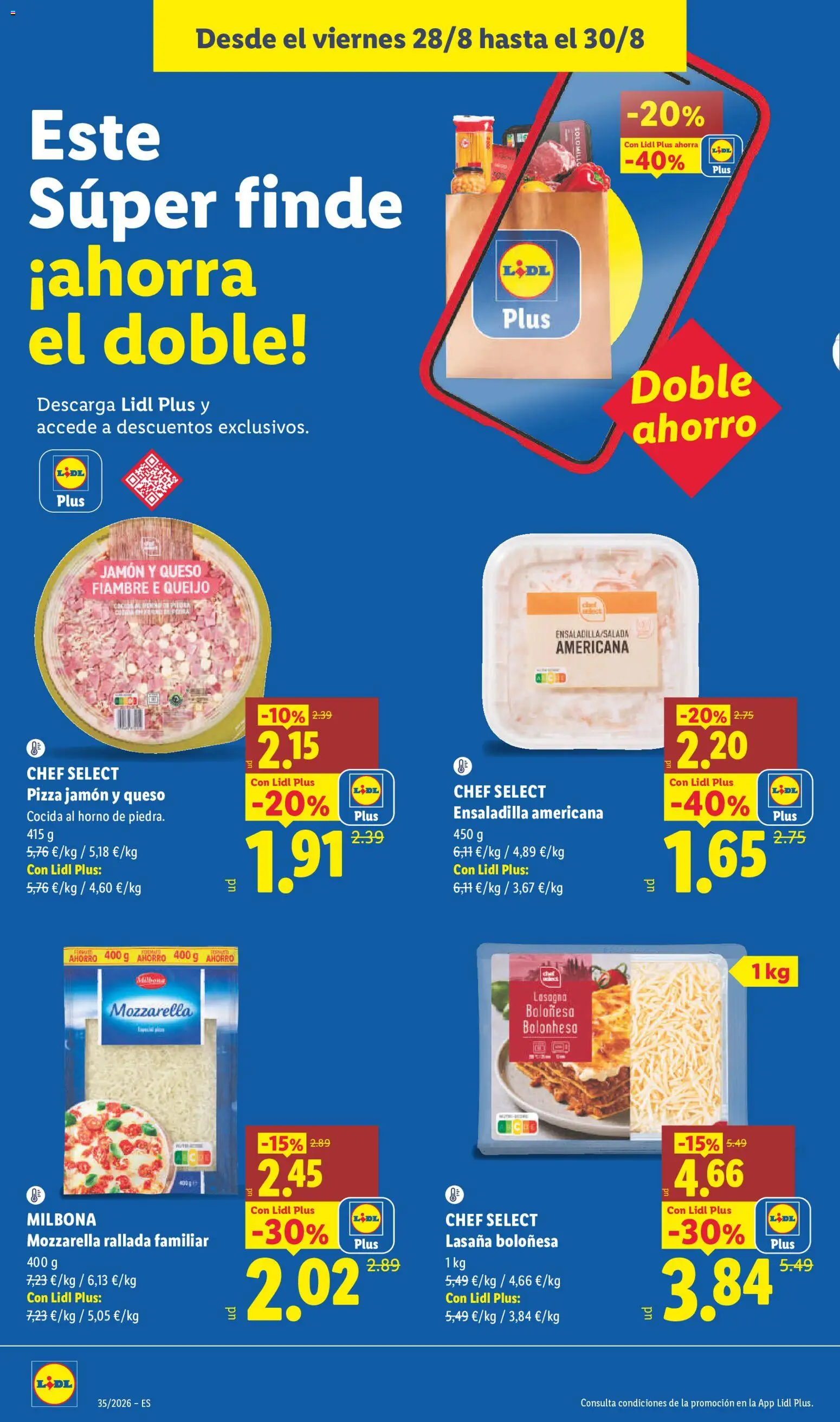 Lidl folleto │ válido desde el 24/08/2026 | Página: 24 | Productos: Jamón, Ensalada, Horno, Carne