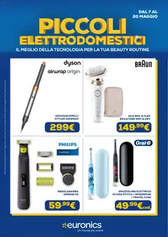 Anteprima del volantino Euronics volantino Piccoli Elettrodomestici valido a partire dal 07.05.2026