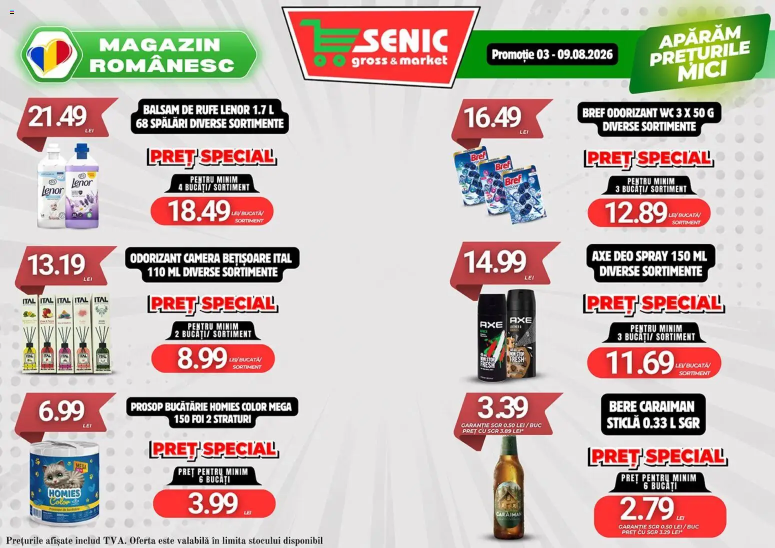 Noul catalog Senic – valabil de la 03.08.2026 | Pagină: 3