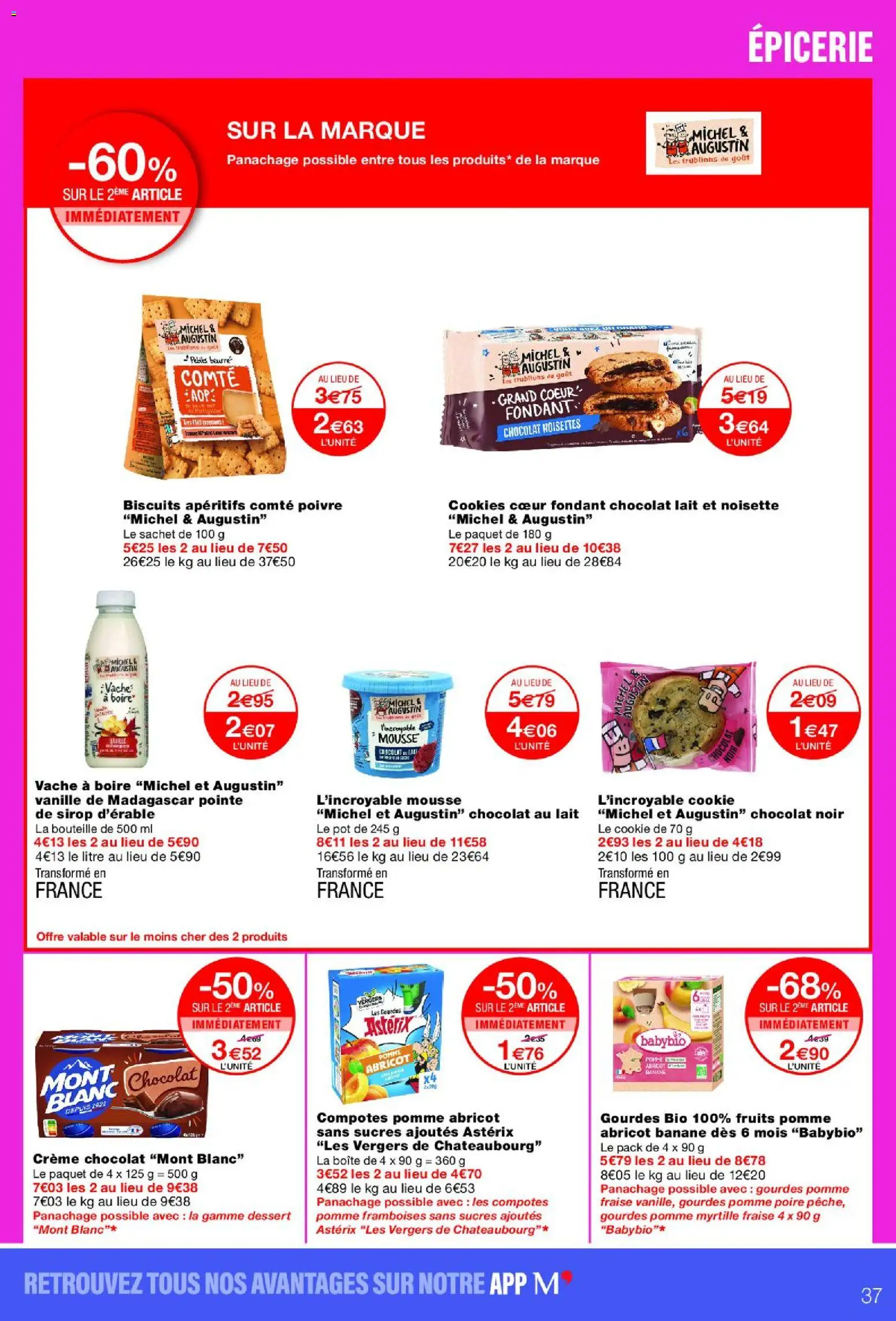 {H1} | Page: 37 | Produits: Fraise, Noisette, Mousse, Lait