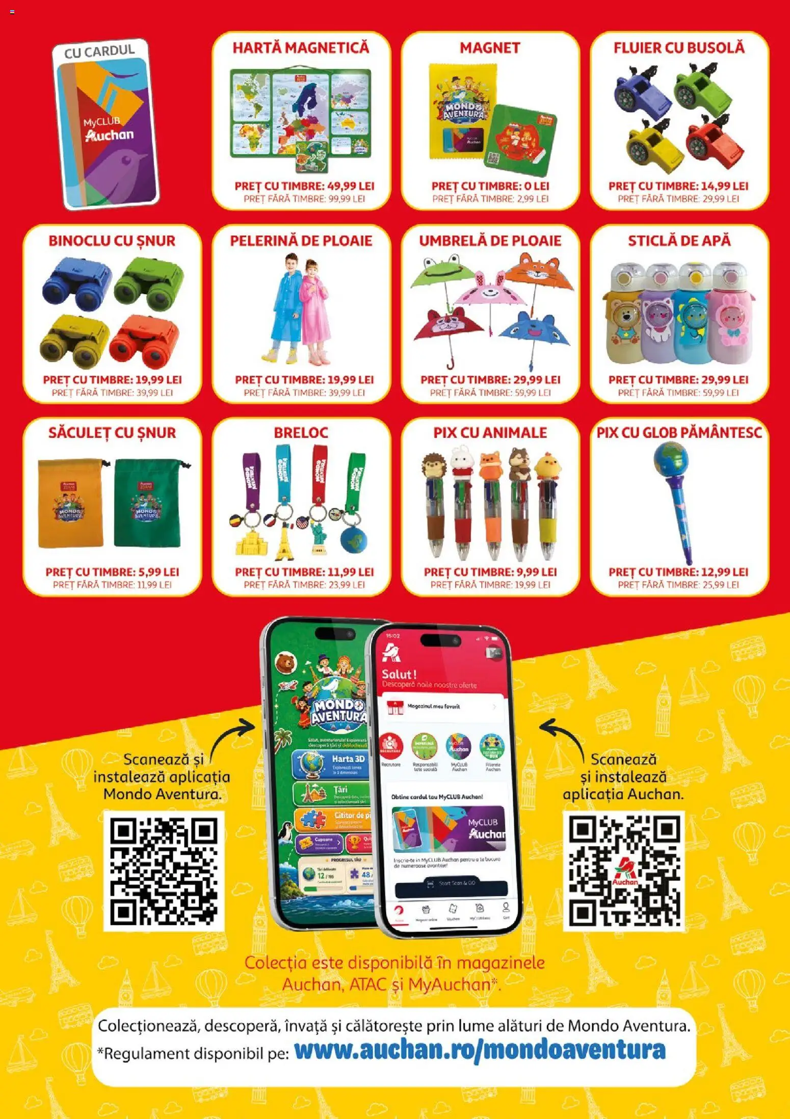 Noul catalog Auchan – valabil de la 12.10.2026 | Pagină: 3 | Produse: Umbrelă, Apă