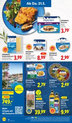 Náhled letáku Lidl Německo leták od 18.05.2026 | Strana: 56 | Produkty: Vegan, Moussaka, Feta