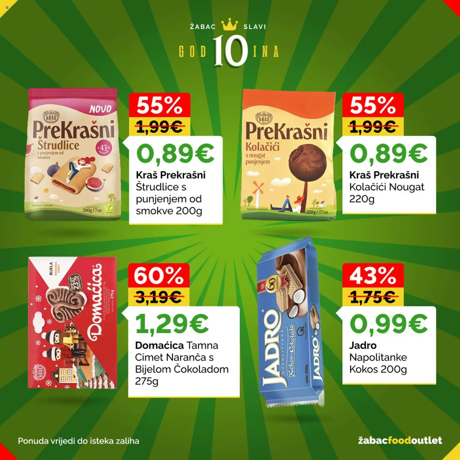Žabac katalog | vrijedi od 22.09.2026 | Stranica: 7 | Proizvodi: Smokve, Kolačići, Napolitanke, Kokos