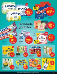 Dollar Store erbjudanden - Förhandsvisning av reklamblad från butik Dollar Store aktuell från 03/08/2026 | Sida: 3 | Produkter: Galler, Tutti frutti, Mango, Popcorn