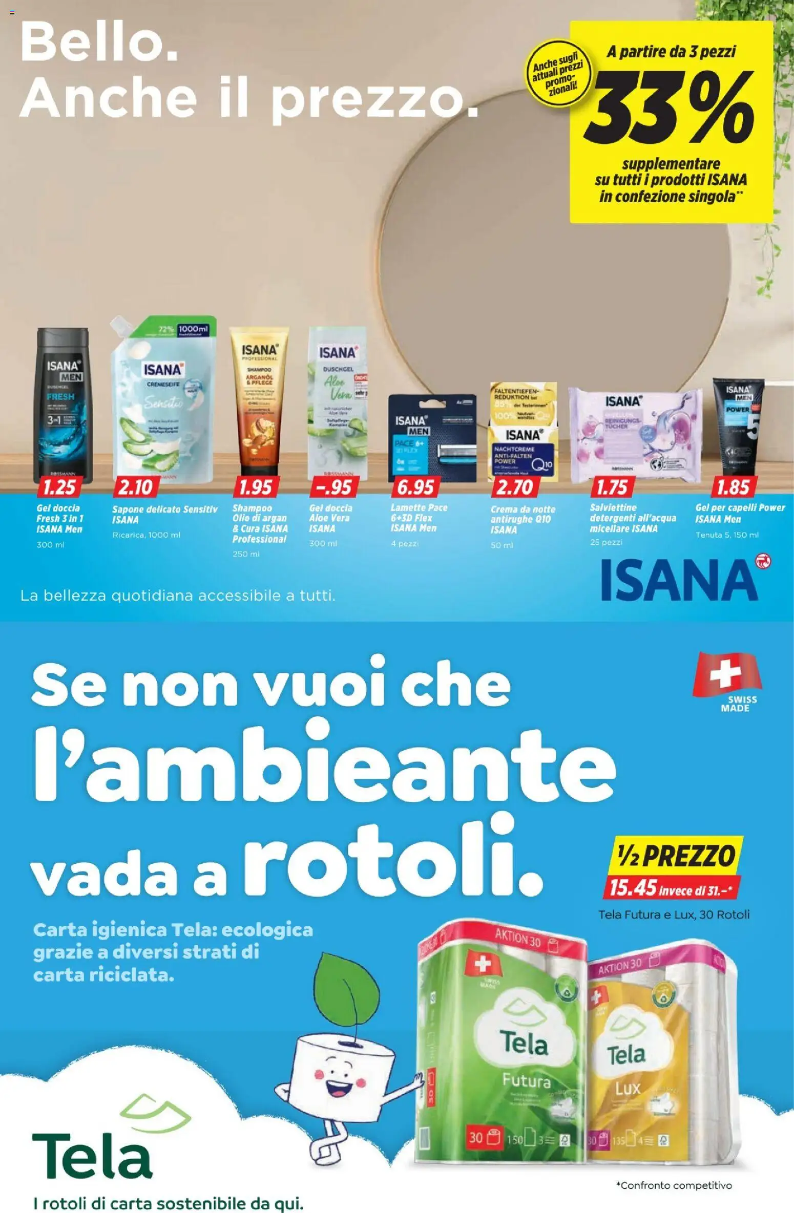Denner aktionen IT – gültig ab 08.10.2026 | Seite: 19 | Produkte: Shampoo, Duschgel, Shower Gel, Nachtcreme