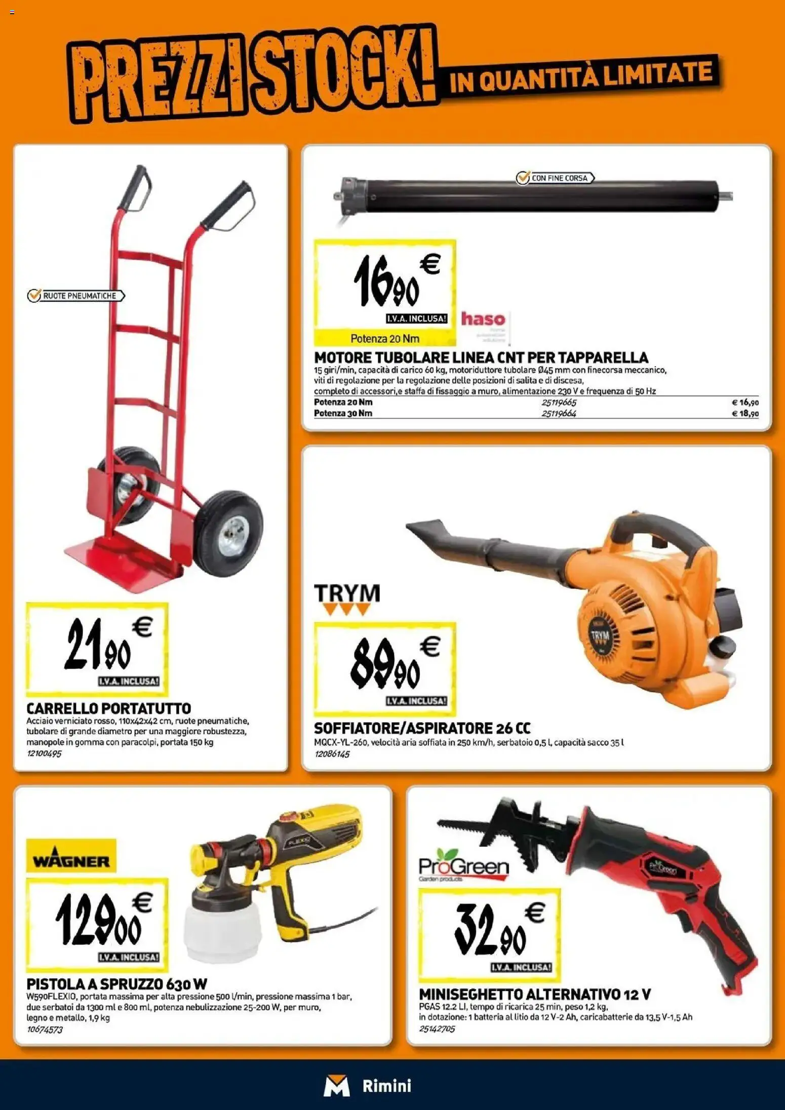 Nuovo TECNOMAT - Straordinari prezzi stock! dal 24/09/2026 > offerte anteprima 🛍️ | Pagina: 18 | Prodotti: Carrello, Batteria, Caricabatterie