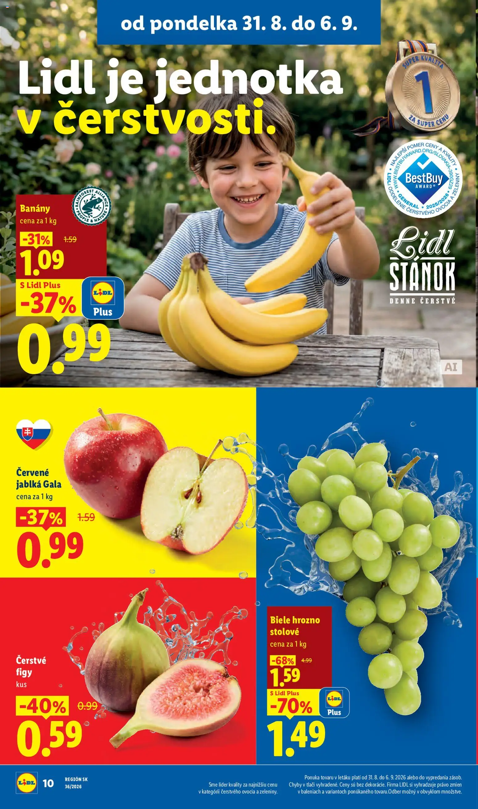 Nové Lidl akcie – leták je platný od 31.08.2026 | Strana: 8