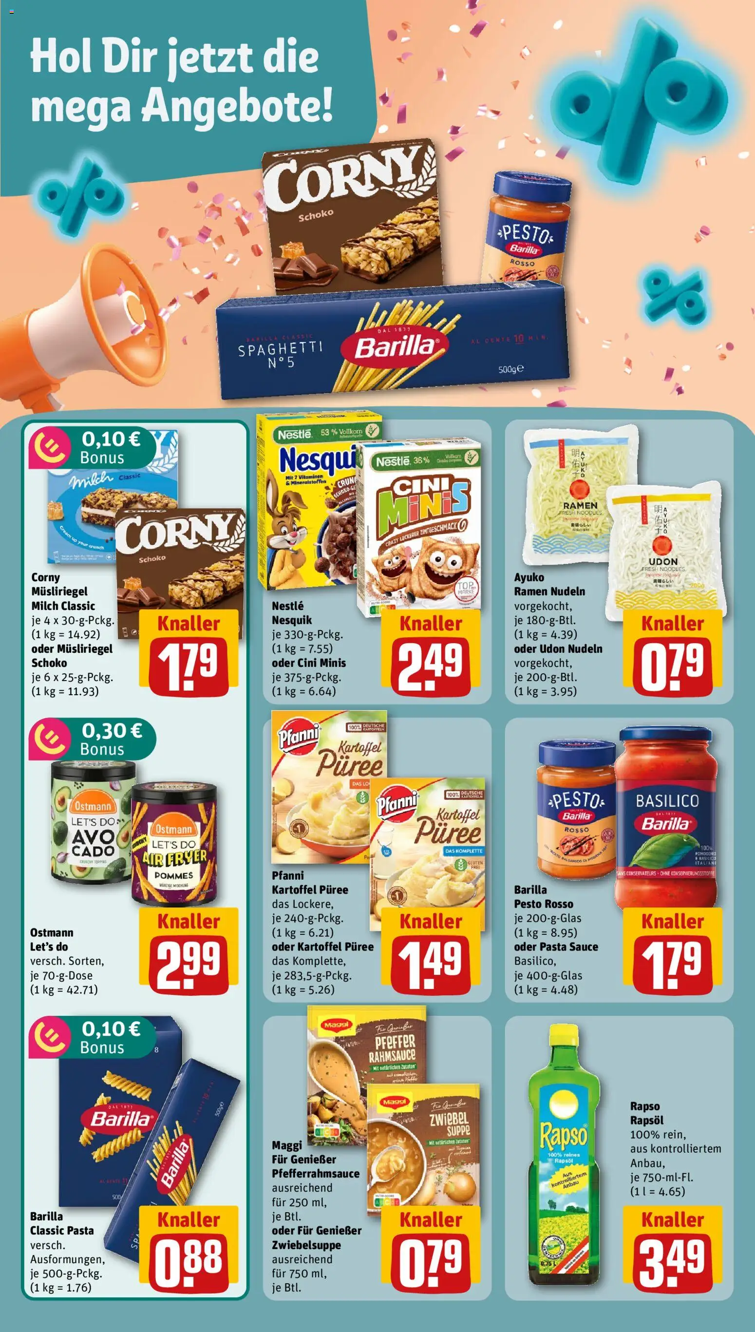 Rewe ihr Kaufpark Prospekt – gültig ab 21.09.2026 | Seite: 18 | Produkte: Maggi, Rapsöl, Pfeffer, Pasta