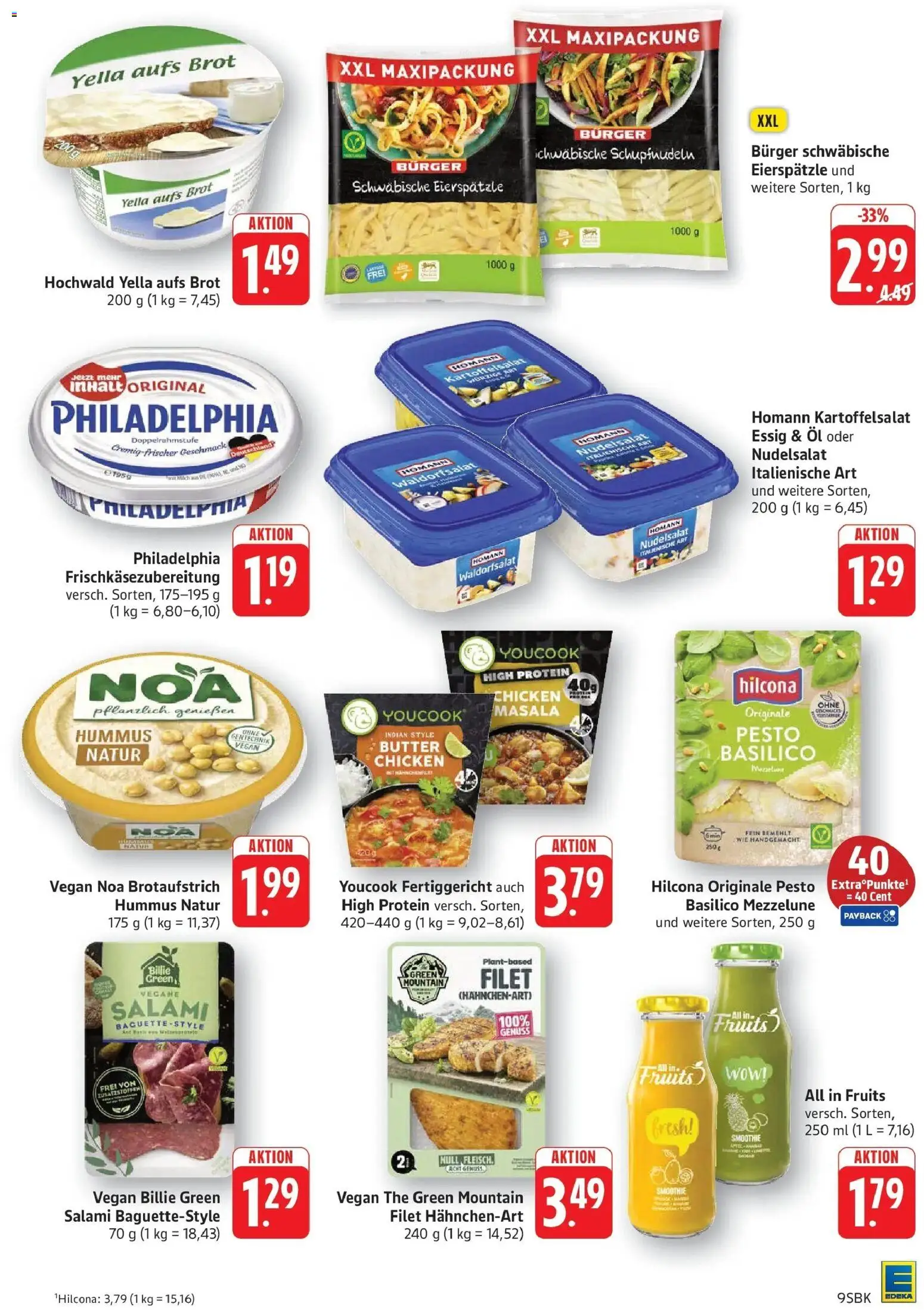 Edeka Prospekt Walldorf (ab 05.10.2026) » Angebote Online | Seite: 11 | Produkte: Youcook, Butter, Öl, Burger