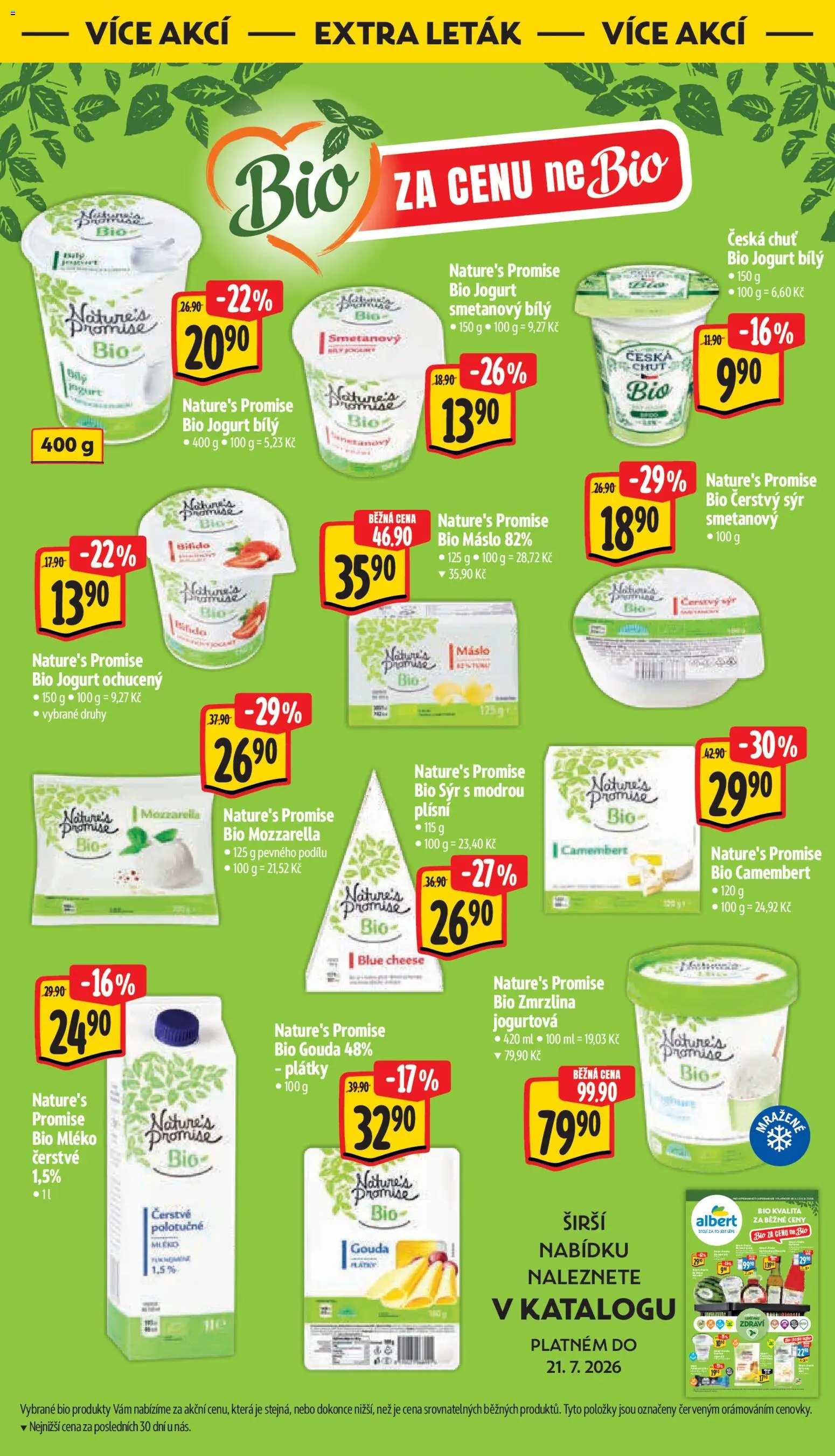 Albert leták - Hypermarket od 15.07.2026 | Strana: 15 | Produkty: Gouda, Máslo, Sýr, Jogurt