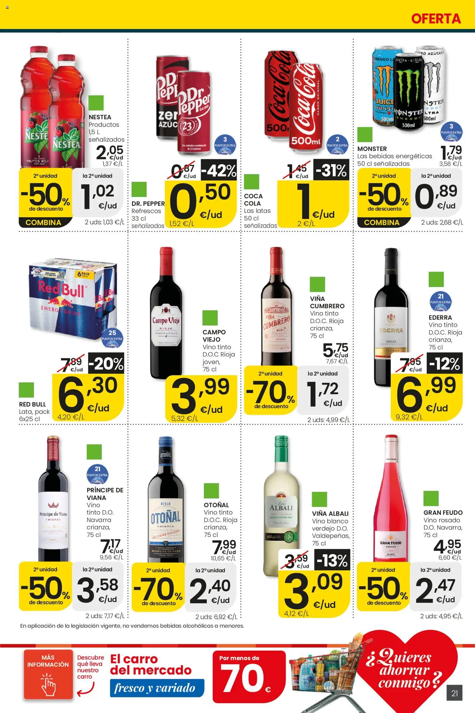 Eroski Nirekin aurreztu nahi Aliprox │ válido desde el 14.05.2026 | Página: 21 | Productos: Vino rosado, Vino, Ρούτερ