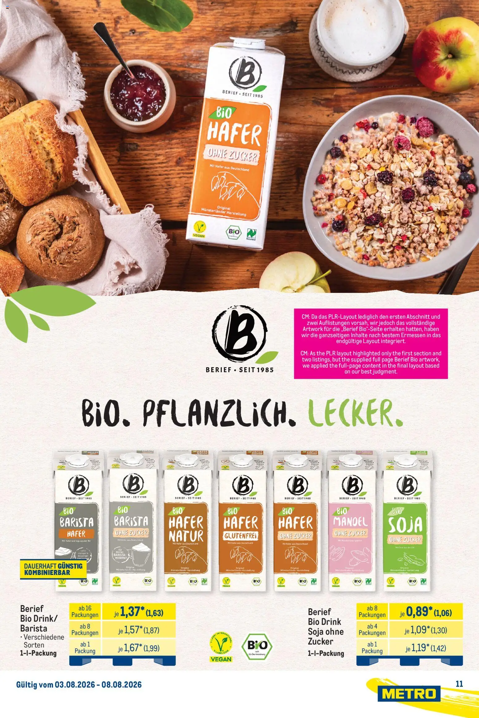 Metro Starke Marken – gültig ab 03.08.2026 | Seite: 11 | Produkte: Zucker
