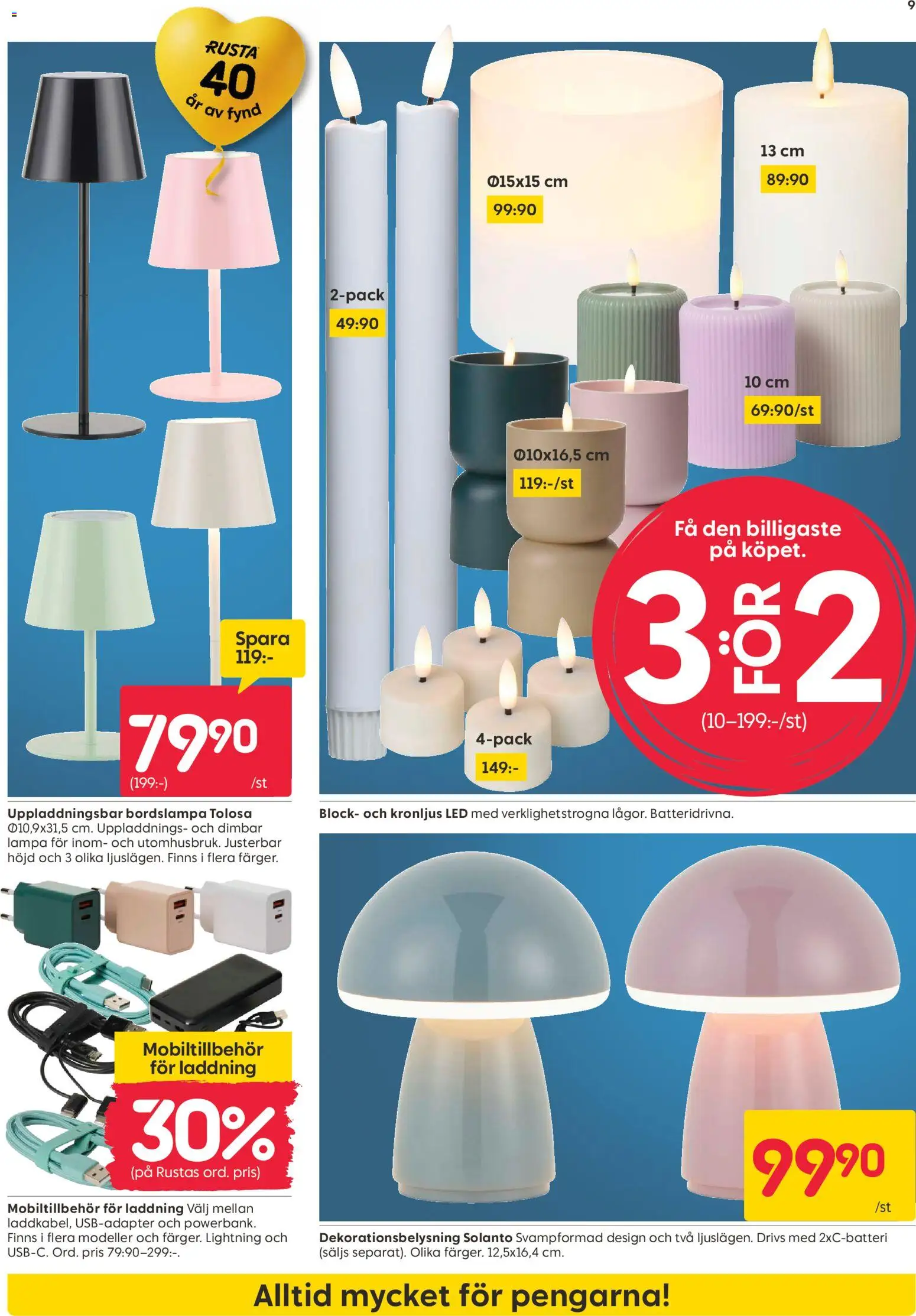 Rusta reklamblad aktuell från 17/08/2026 | Sida: 9