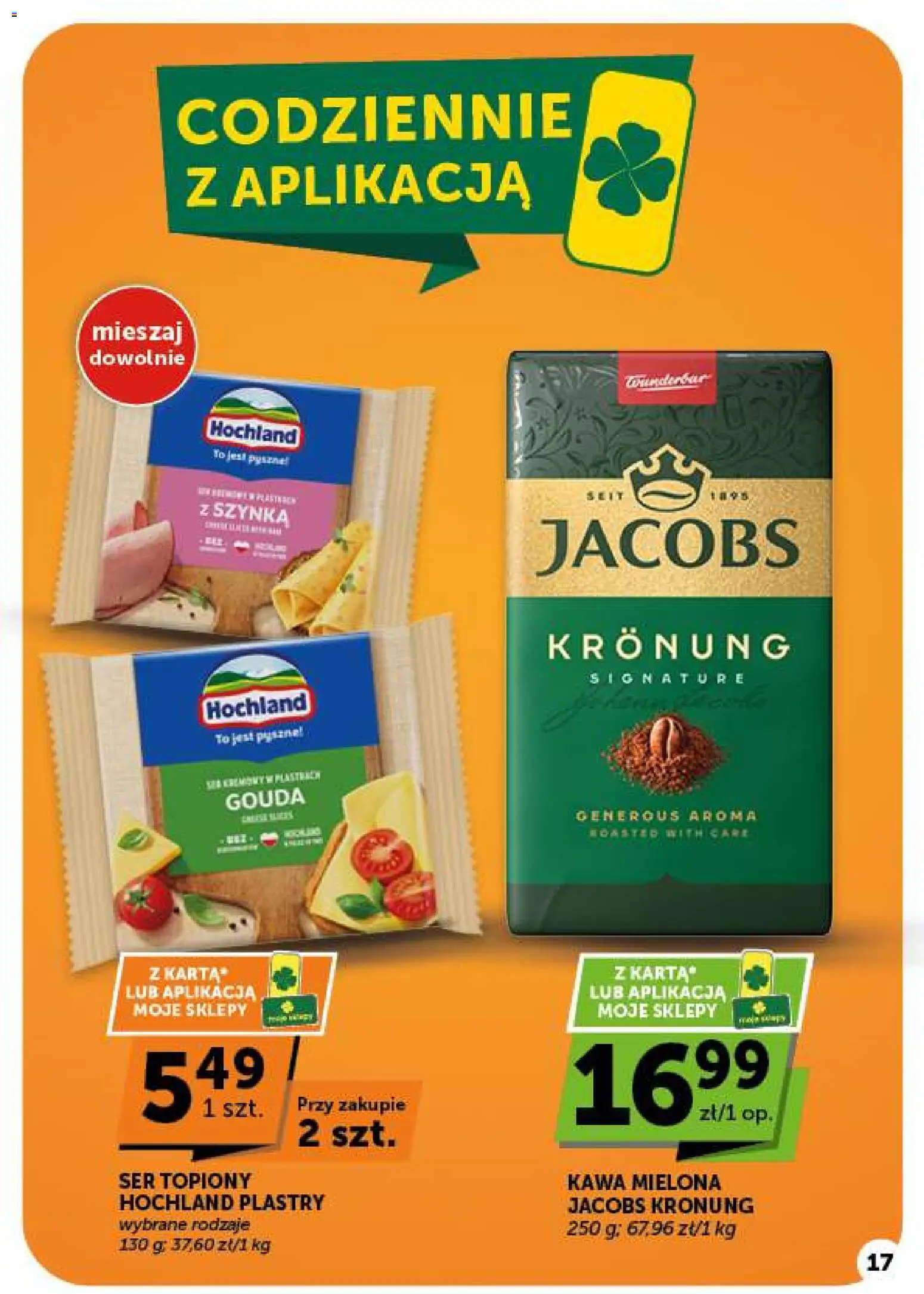 Groszek gazetka od 22.10.2026 | Strona: 17 | Produkty: Karta, Jacobs, Kawa, Kawa mielona