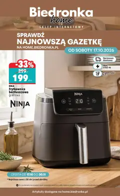 Pogląd oferty "Biedronka gazetka - Home" - ważna od 17.10.2026
