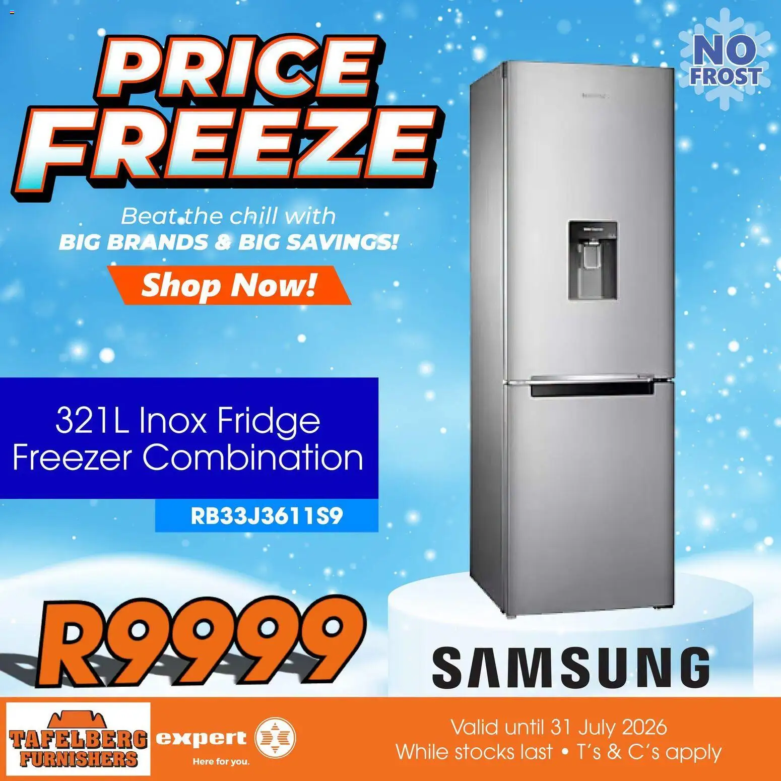 New Tafelberg Furnishers catalogue – valid from 08/07/2026 | Page: 5 | Products: Freezer, Fridge