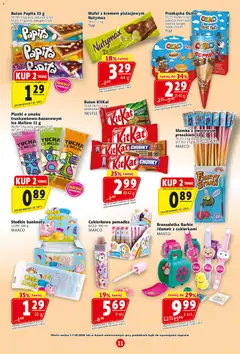 Pogląd oferty "Prim Market gazetka" - ważna od 01.10.2026 | Strona: 11 | Produkty: Bransoletka, Barbie, Baton, Pianki