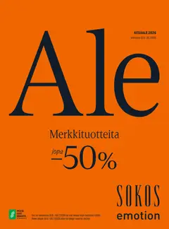 Sokos-mainoslehti voimassa 10.06.2026 alkaen