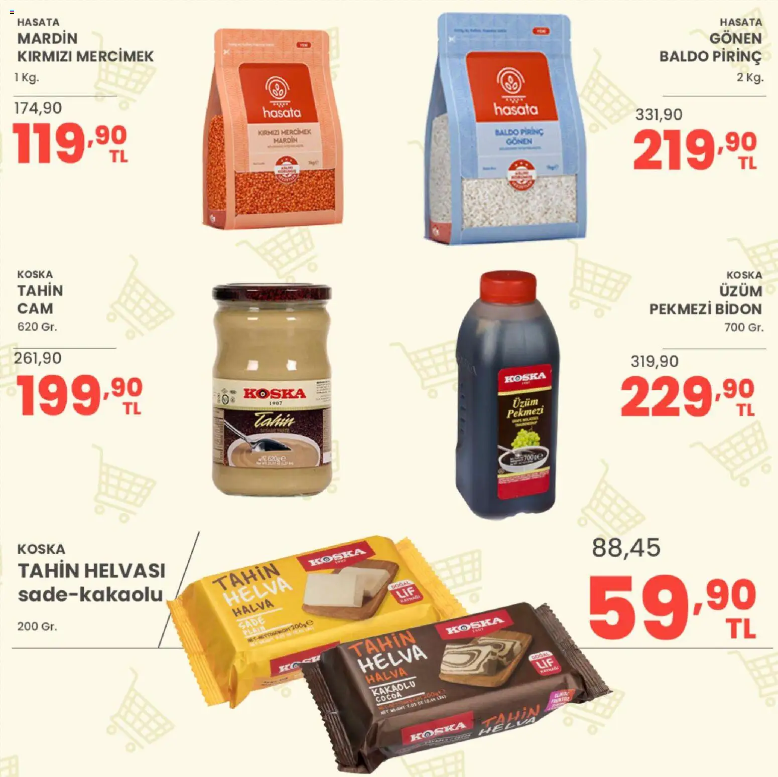 Sarıyer Katalog - 24 Temmuz 2026 tarihinden itibaren geçerlidir | Sayfa: 21 | Ürünler: Ravioli, Pirinç, Üzüm